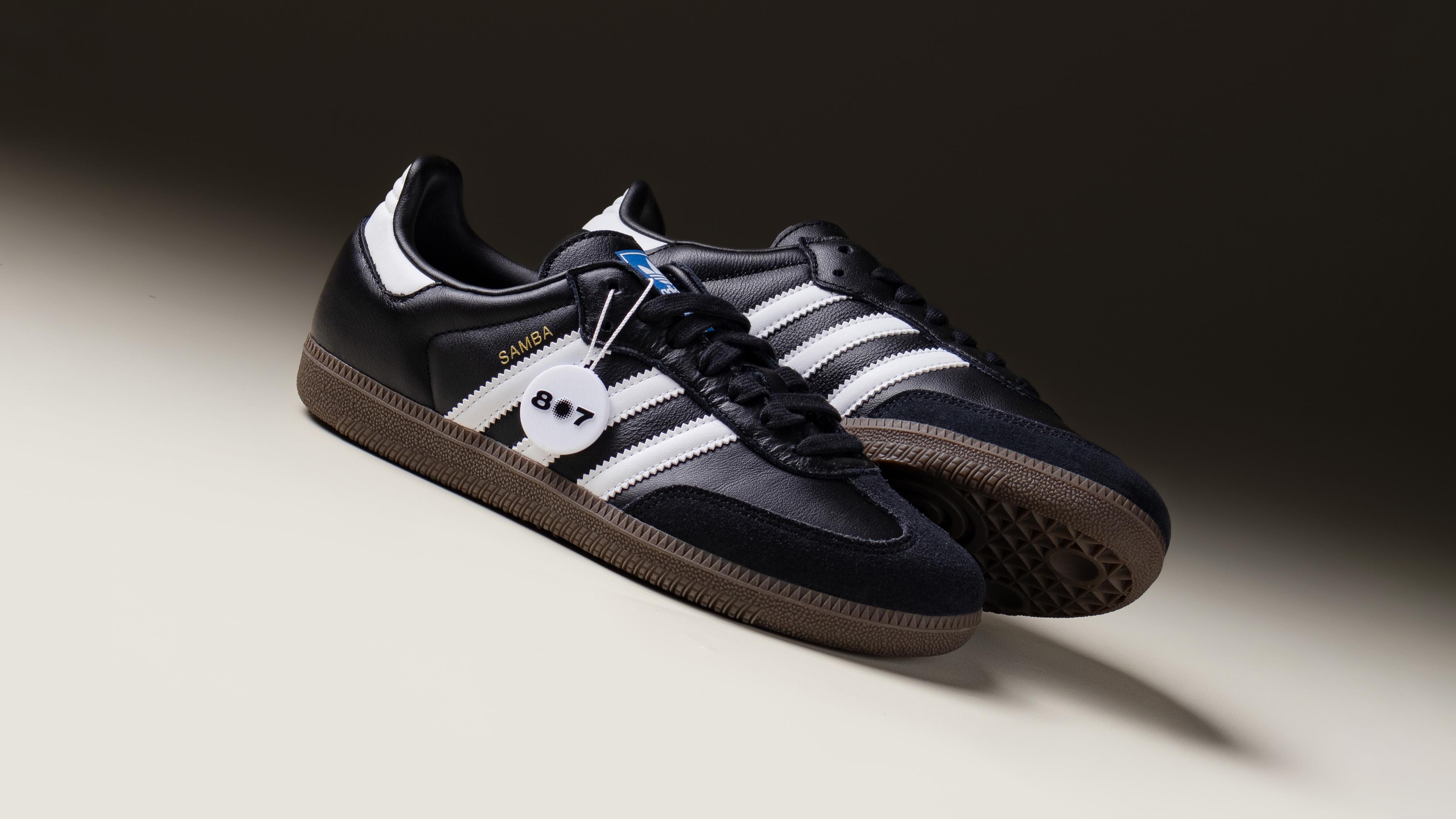Retro Look Adidas Samba OG Black White Gum