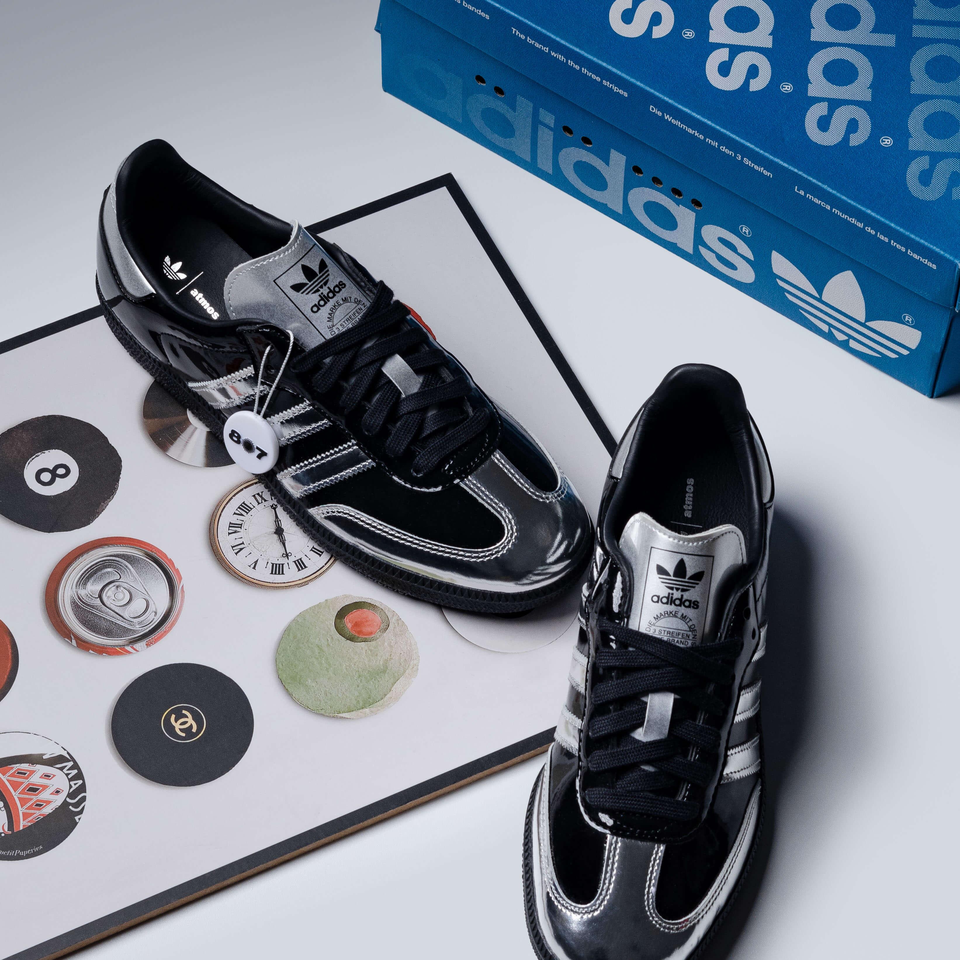 Adidas Samba atmos Tuxedo Black Silver