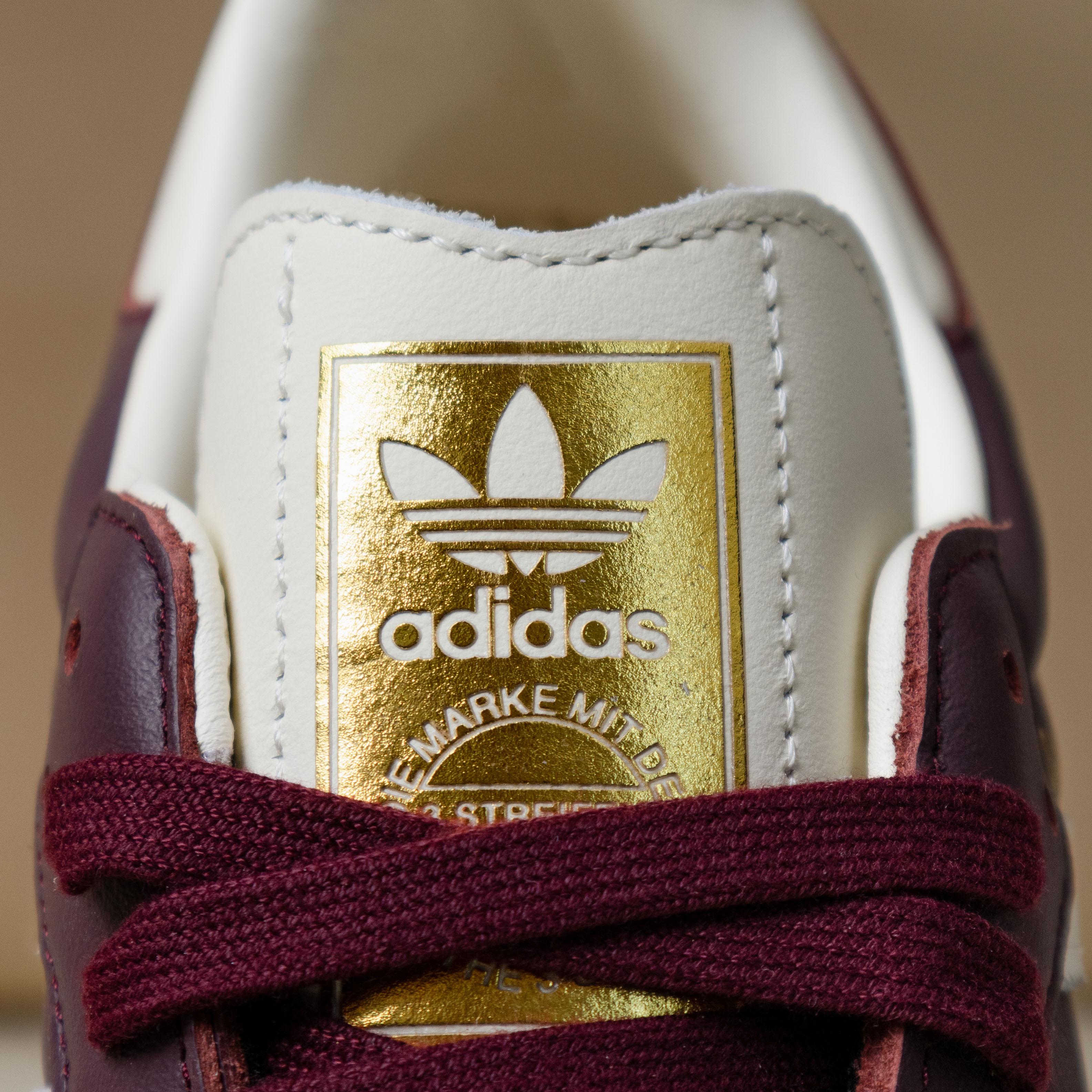 Adidas Samba Maroon Gold Metallic