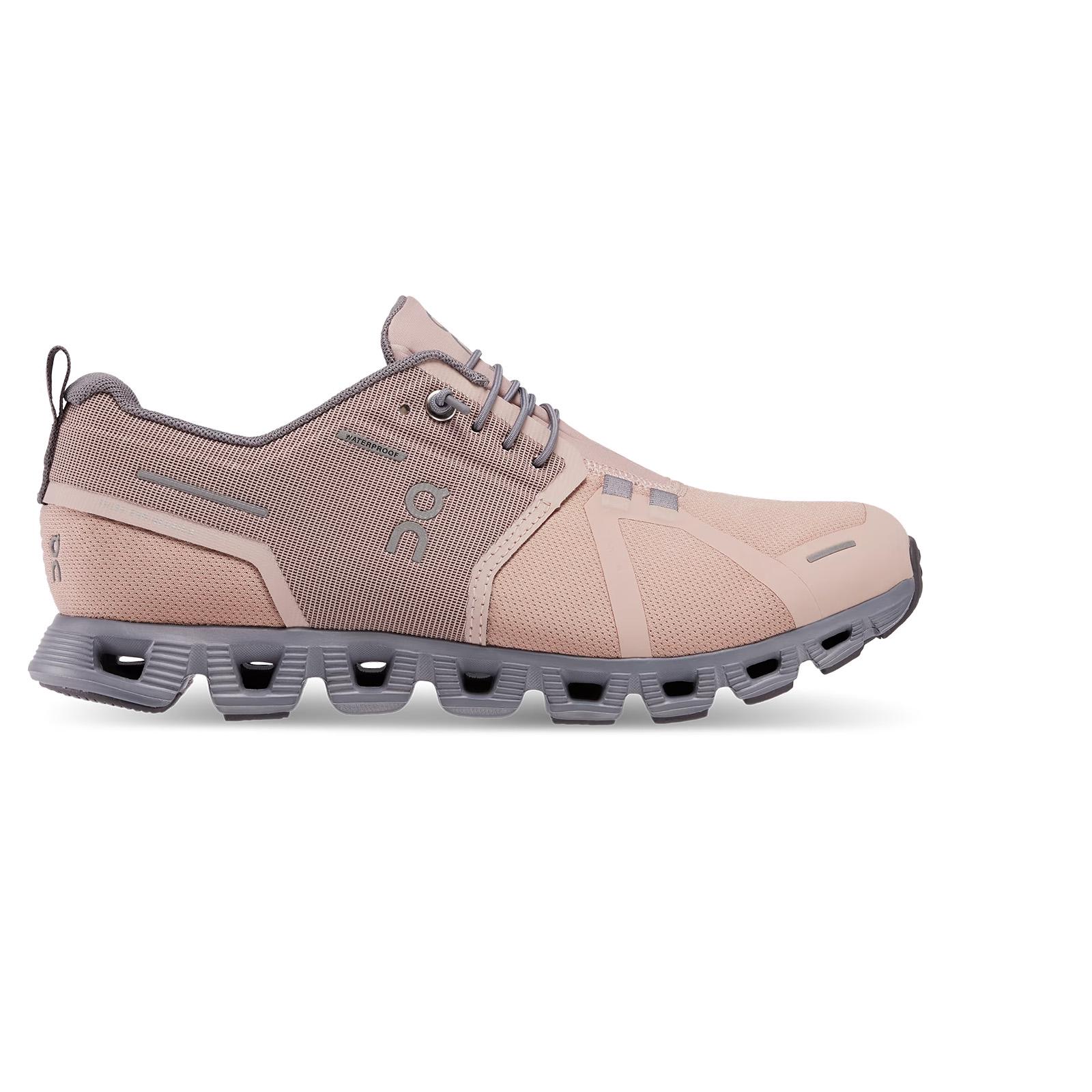 ON Cloud 5 Waterproof Rose Fossil Pink