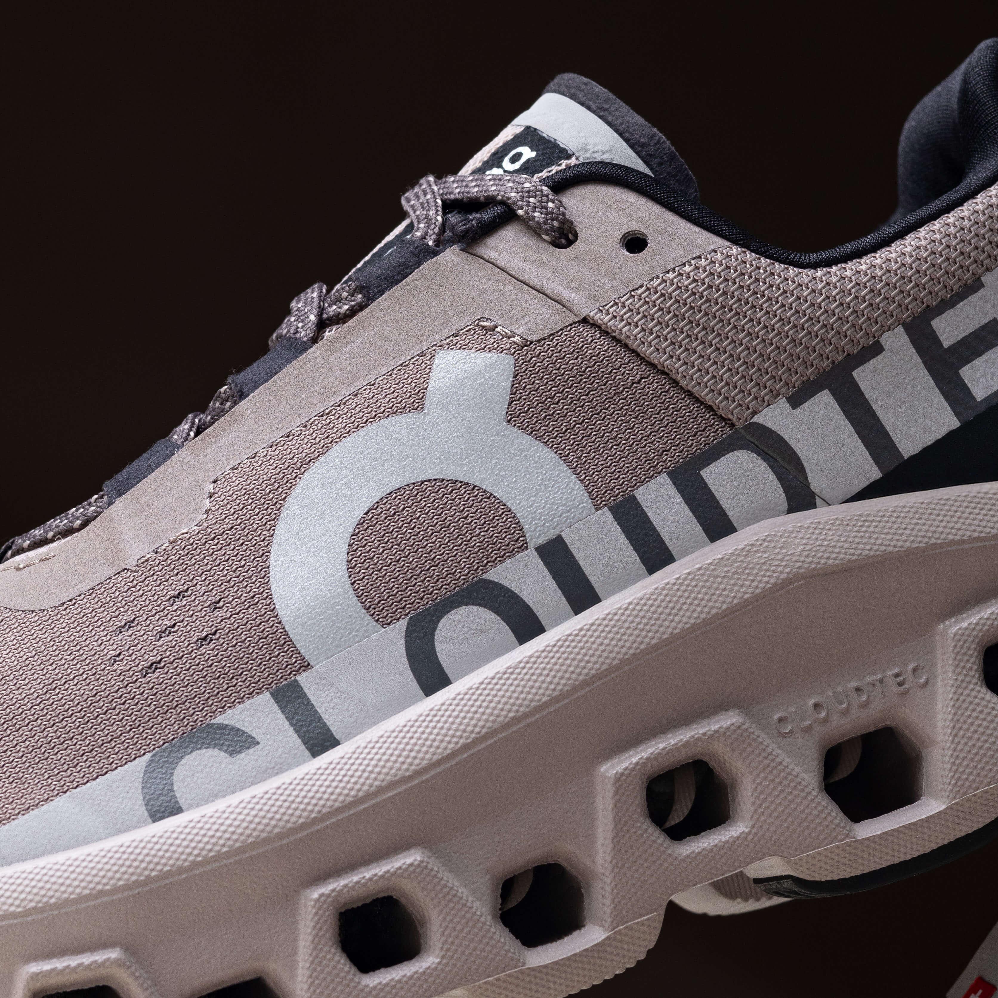 ON Cloudmonster Cinder Fog Brown