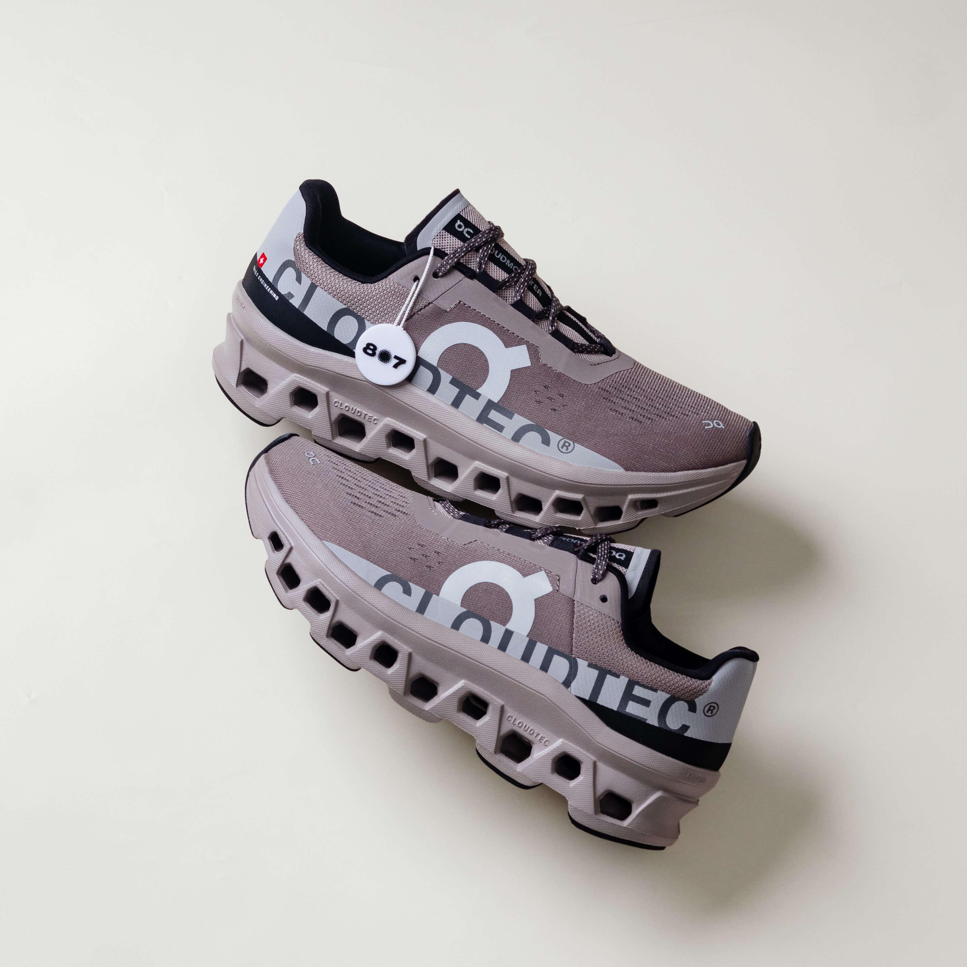 ON Cloudmonster Cinder Fog Brown