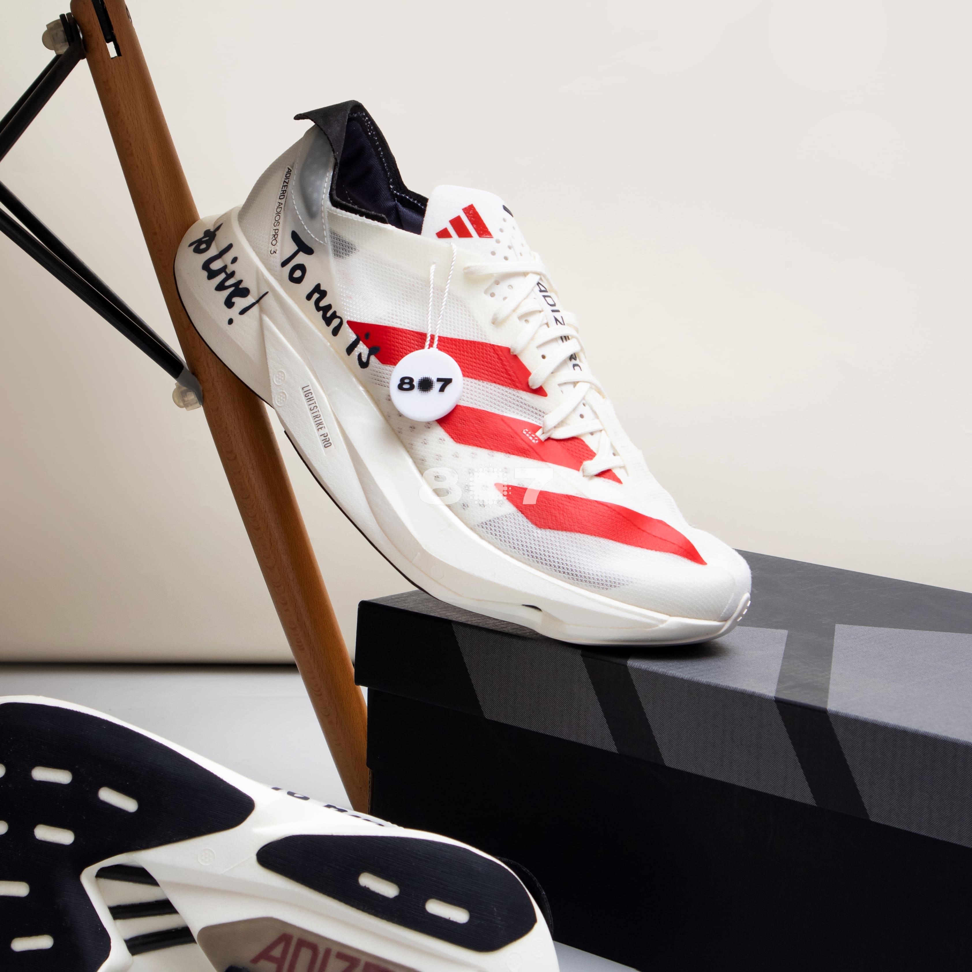 Adidas Adios Pro 3 To Run Is To Live Cream Red