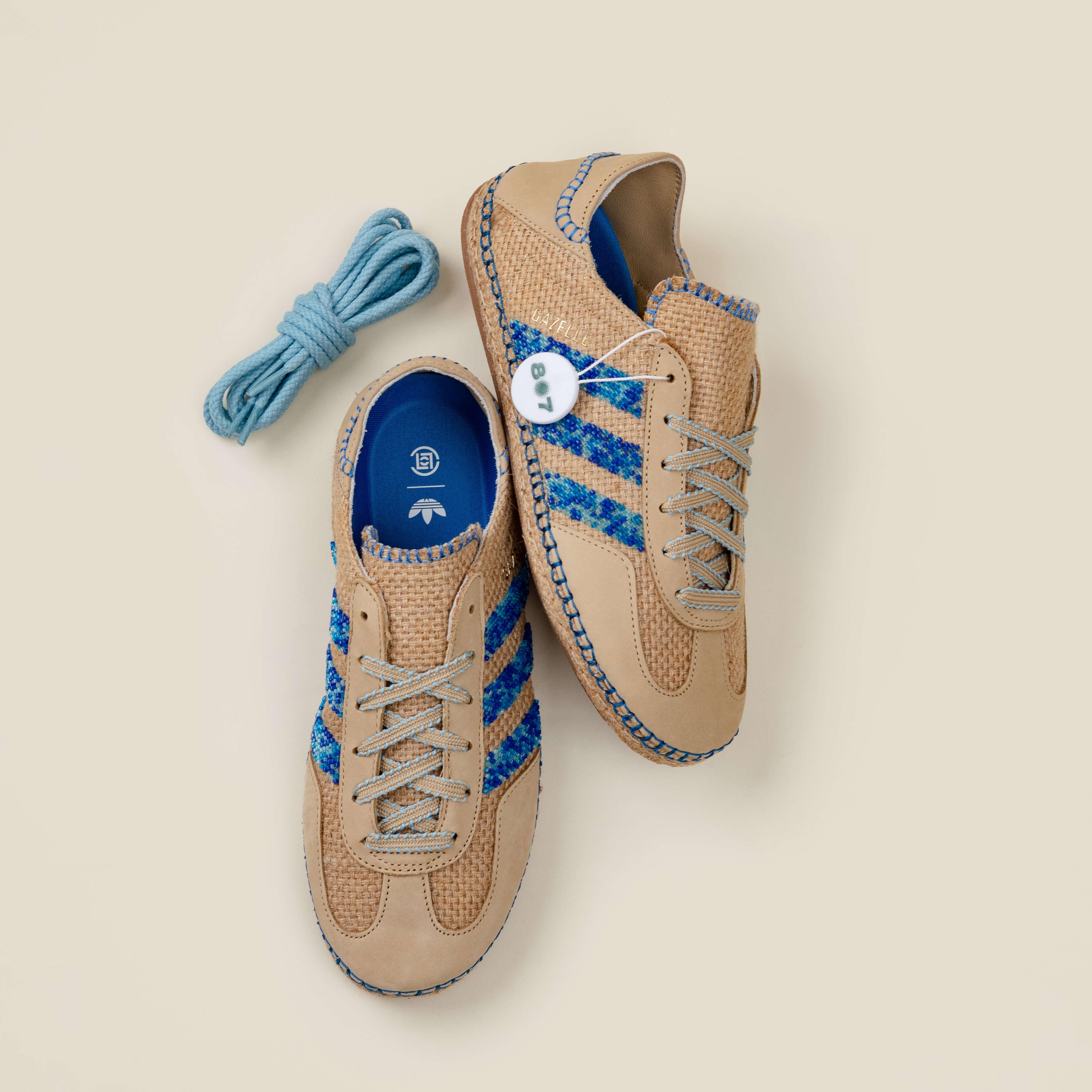 Adidas Gazelle CLOT Linen Khaki Brown