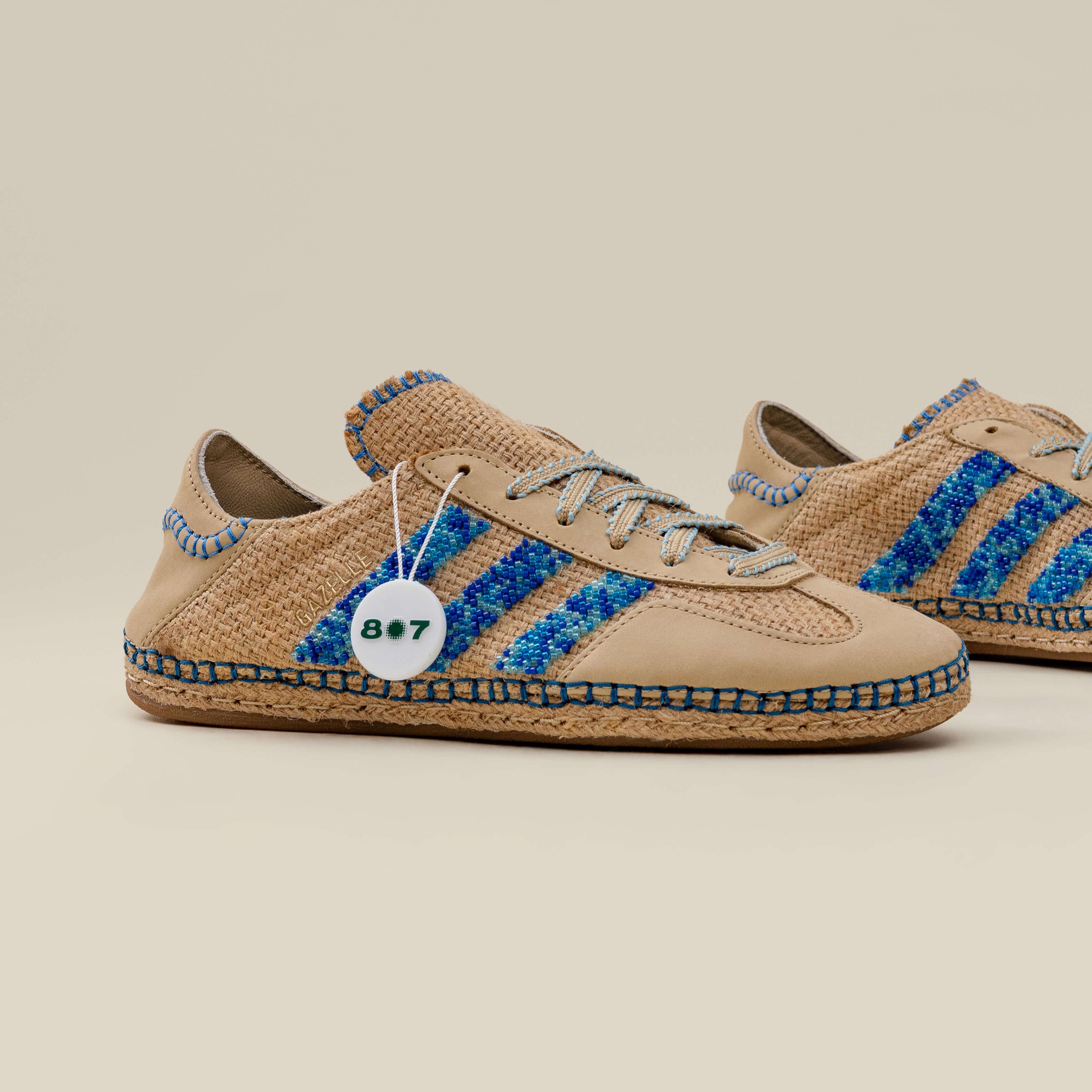 Adidas Gazelle CLOT Linen Khaki Brown