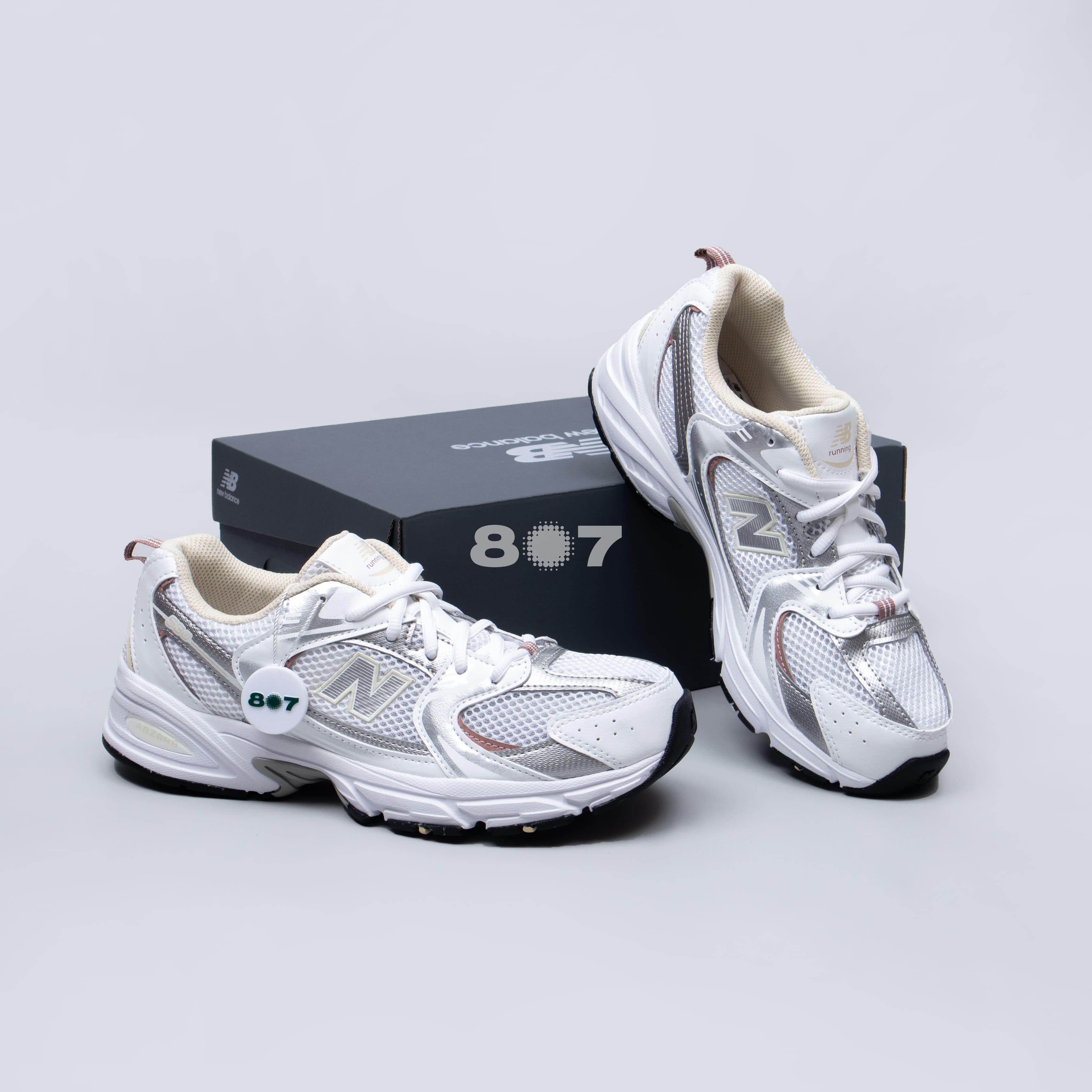 New Balance 530 White Brown GS Women