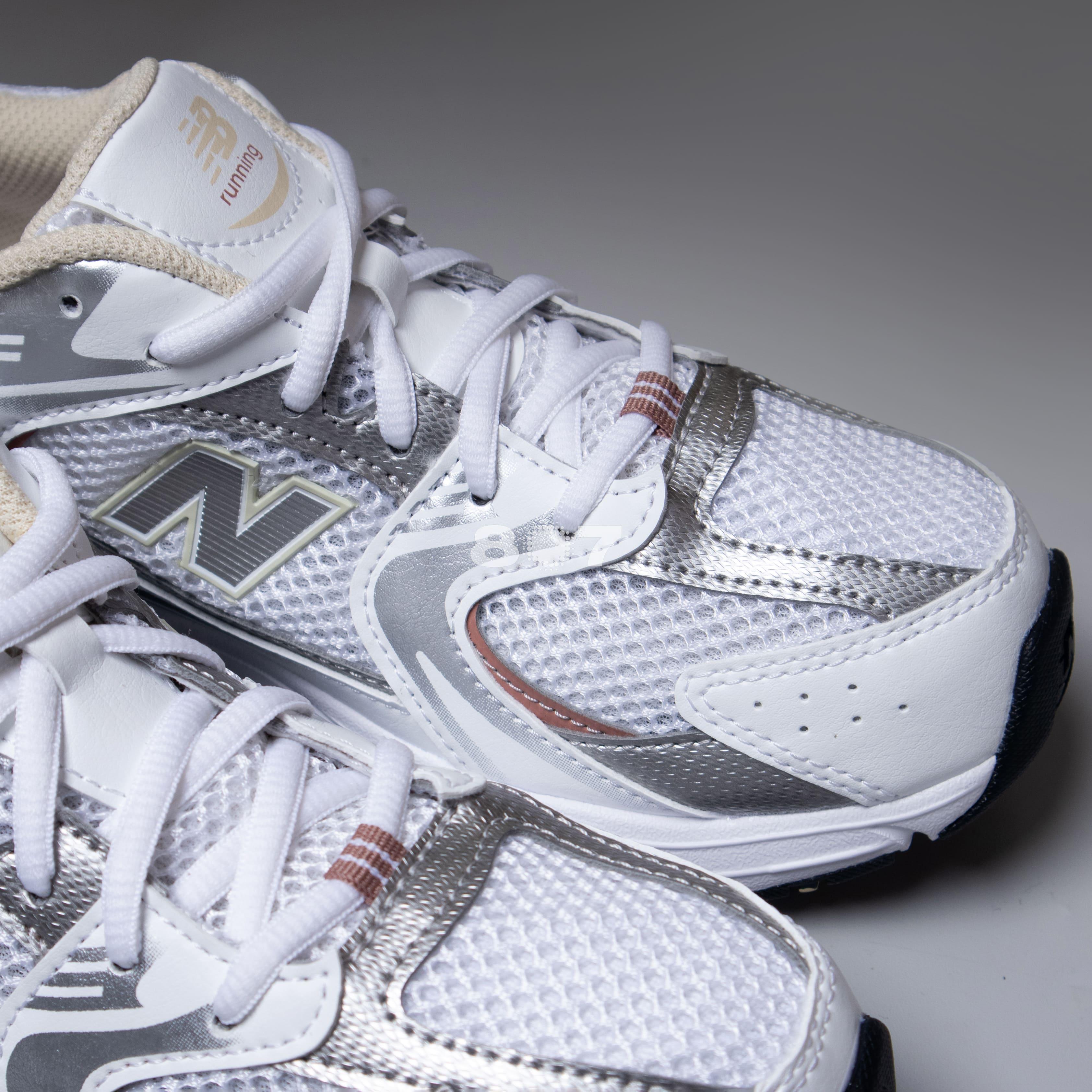 New Balance 530 White Brown GS Women