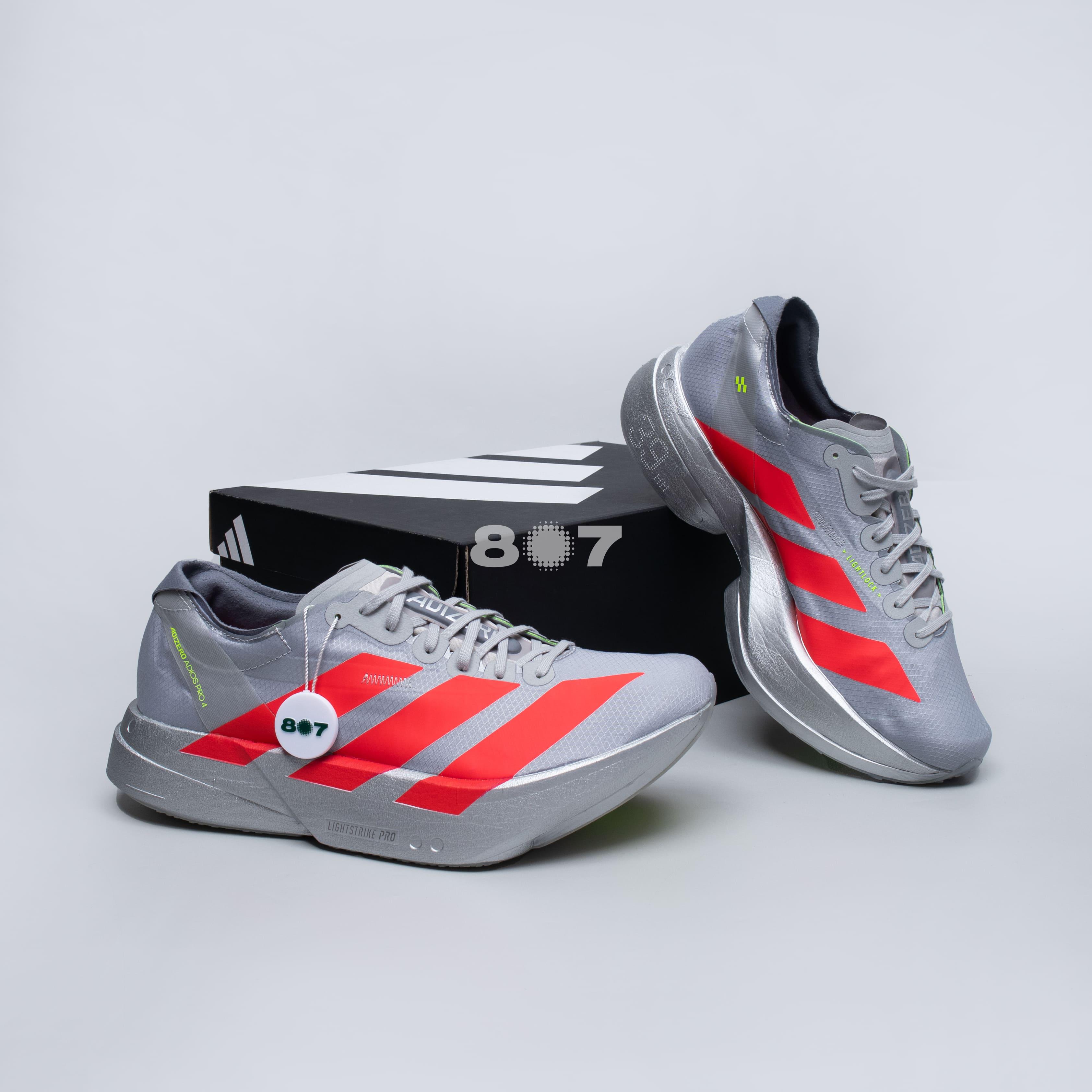 Adidas Adizero Adios Pro 4 Ekiden Pack Silver Grey Red