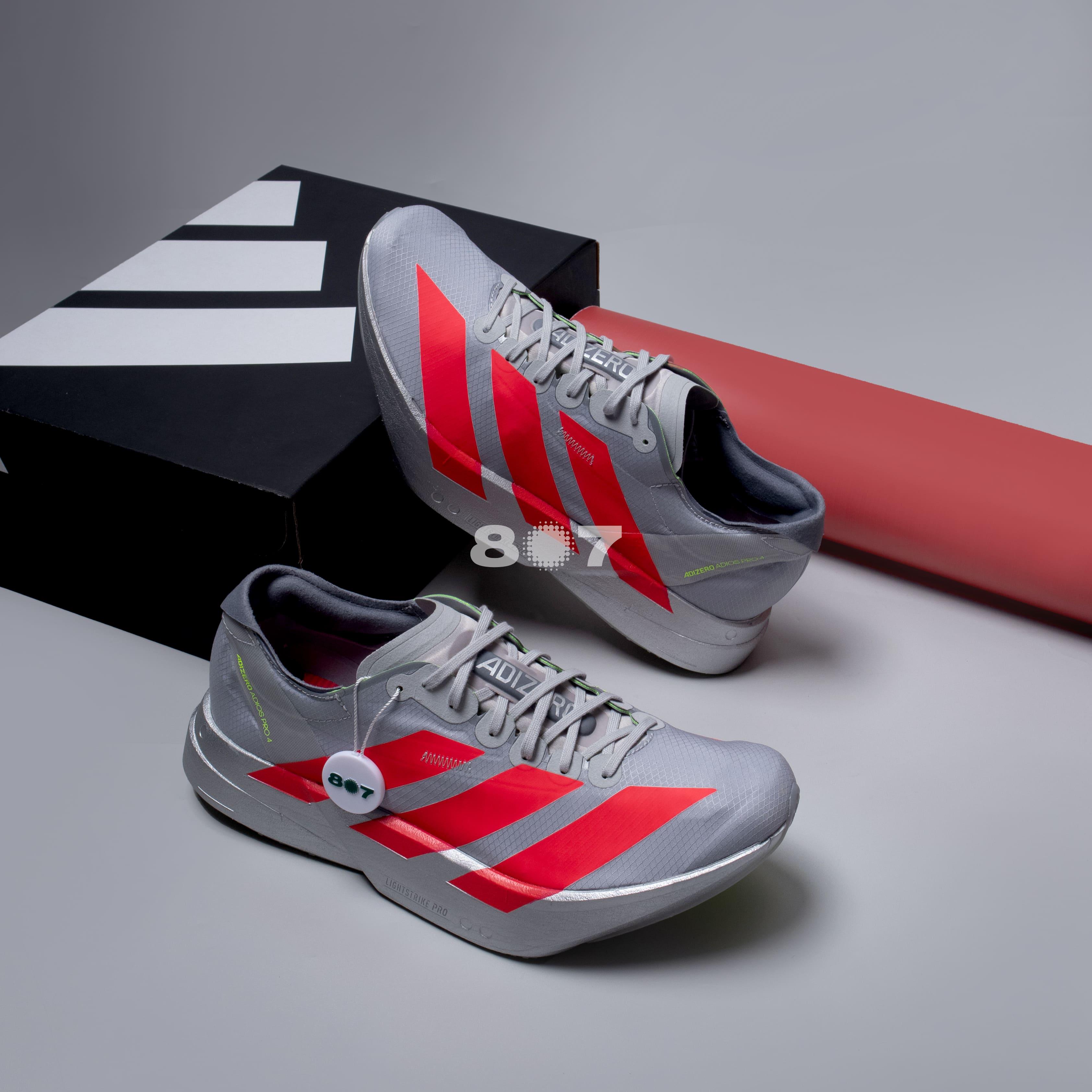 Adidas Adizero Adios Pro 4 Ekiden Pack Silver Grey Red