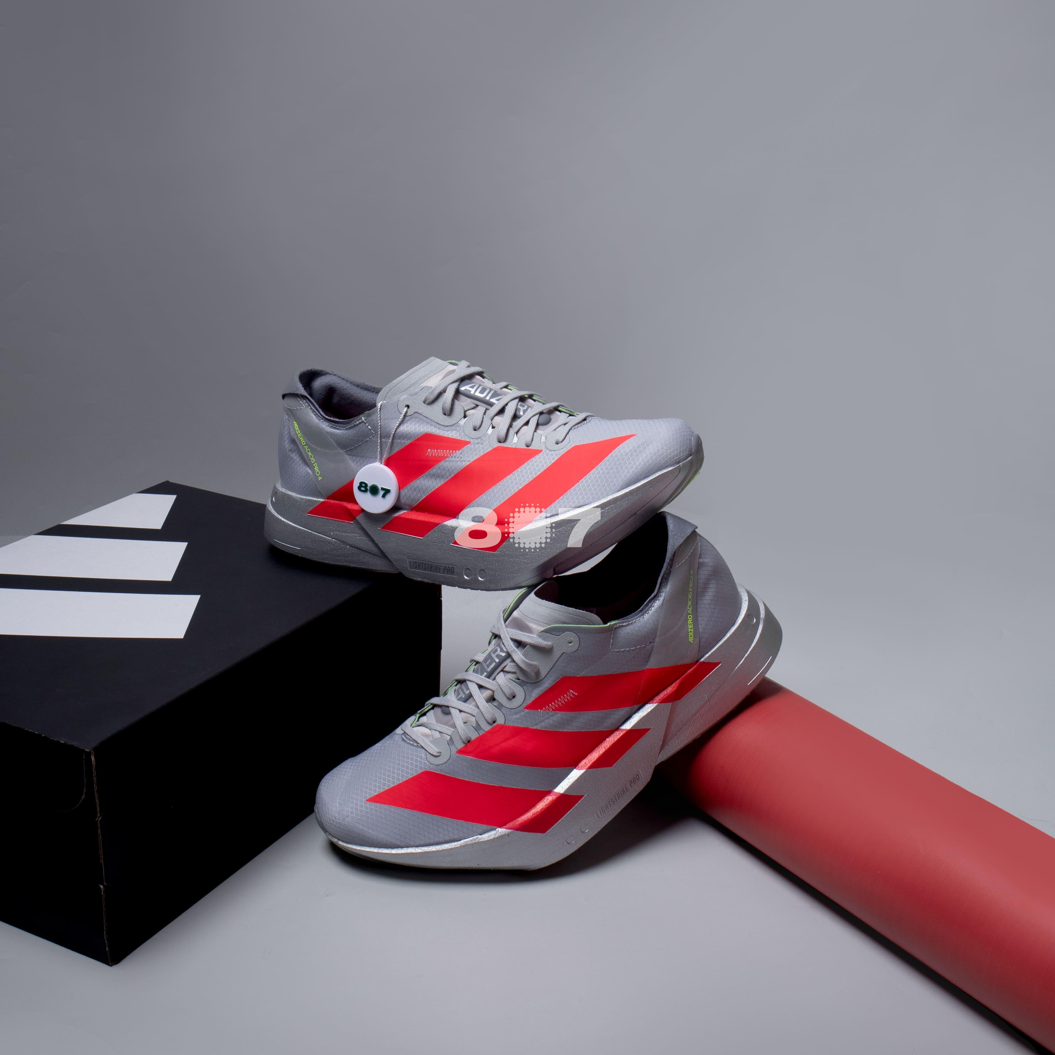 Adidas Adizero Adios Pro 4 Ekiden Pack Silver Grey Red