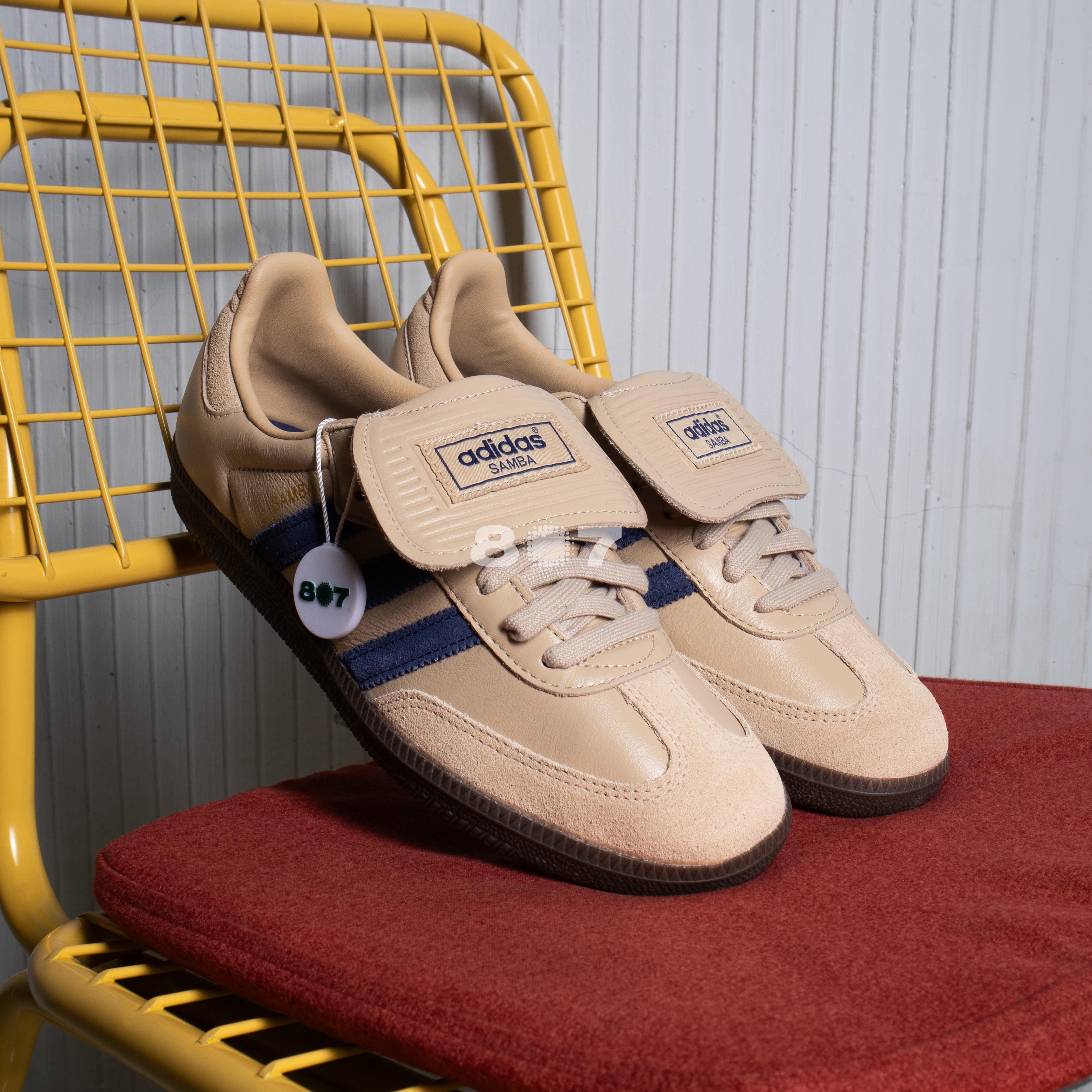 Adidas Samba LT Beige Dark Blue Gum