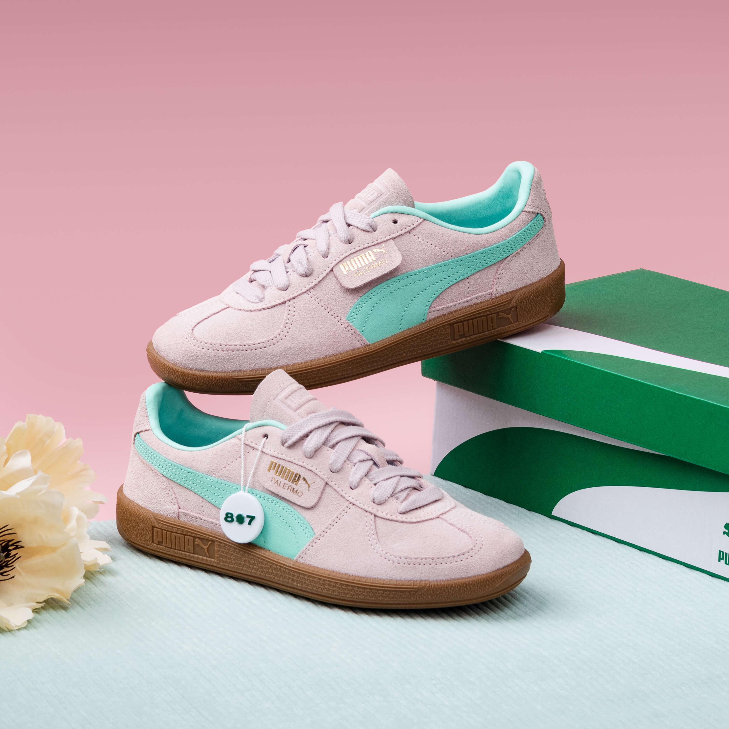 Puma Palermo Mauve Mist Mint Pink