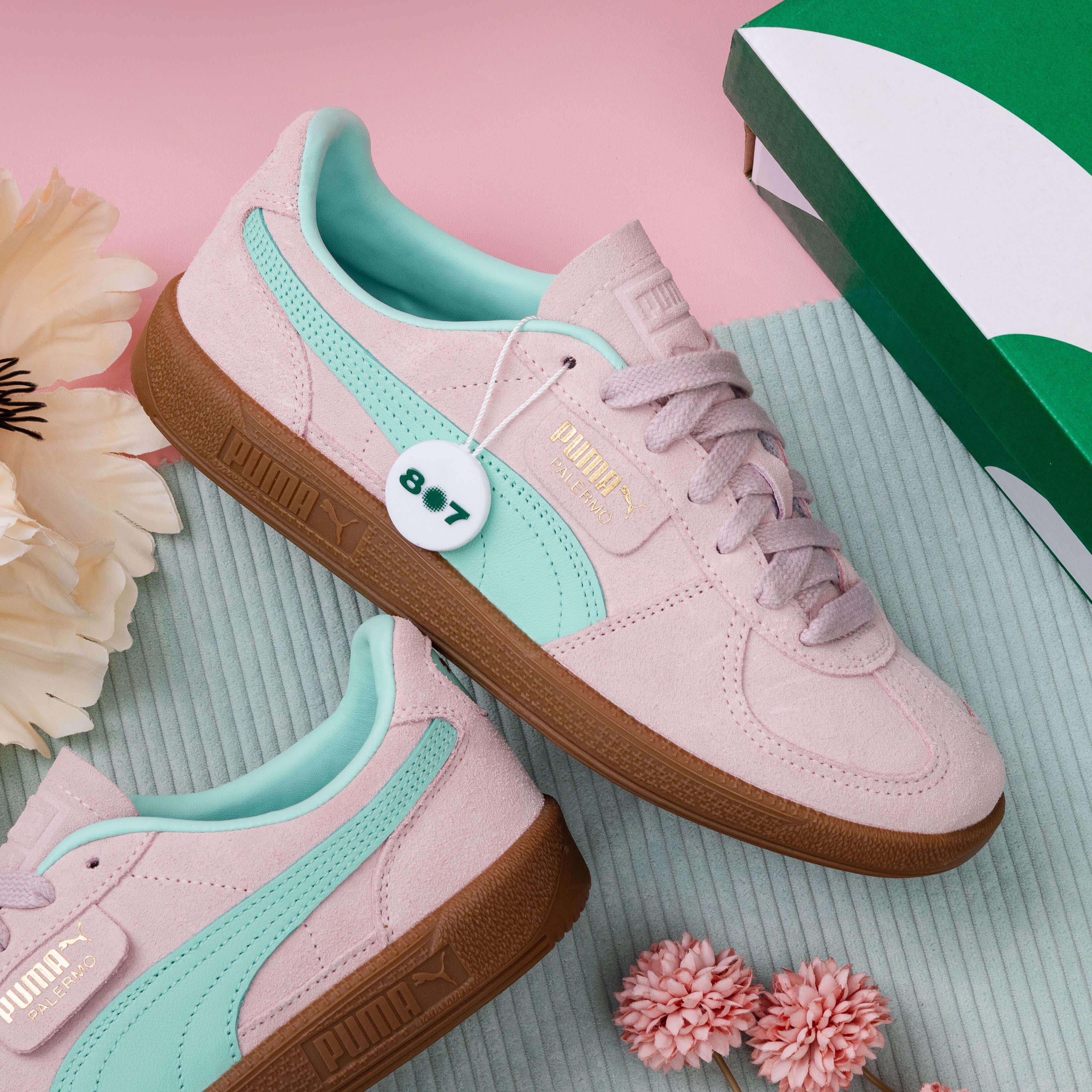 Puma Palermo Mauve Mist Mint Pink