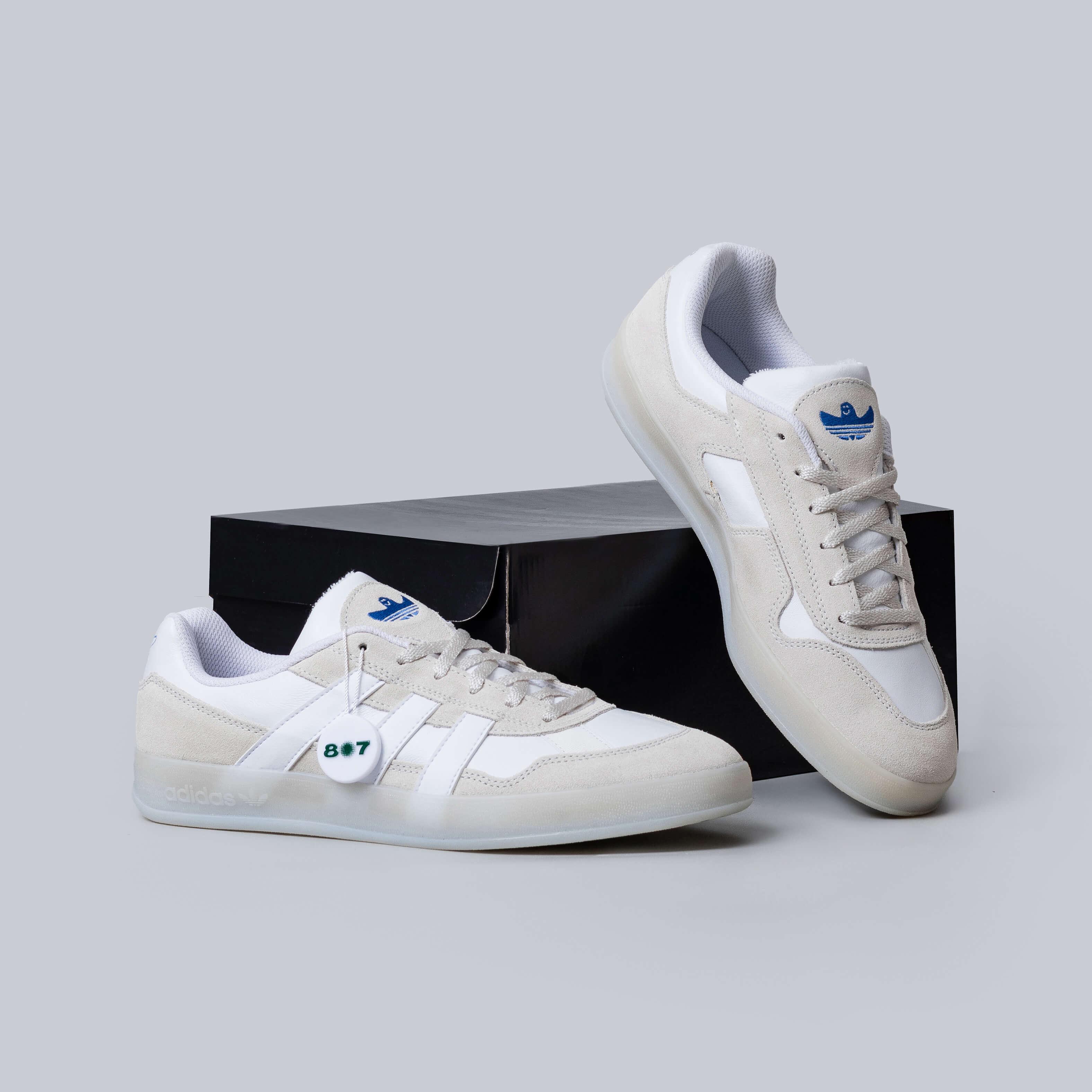 Adidas Aloha Super Crystal White Cloud White Blue Bird