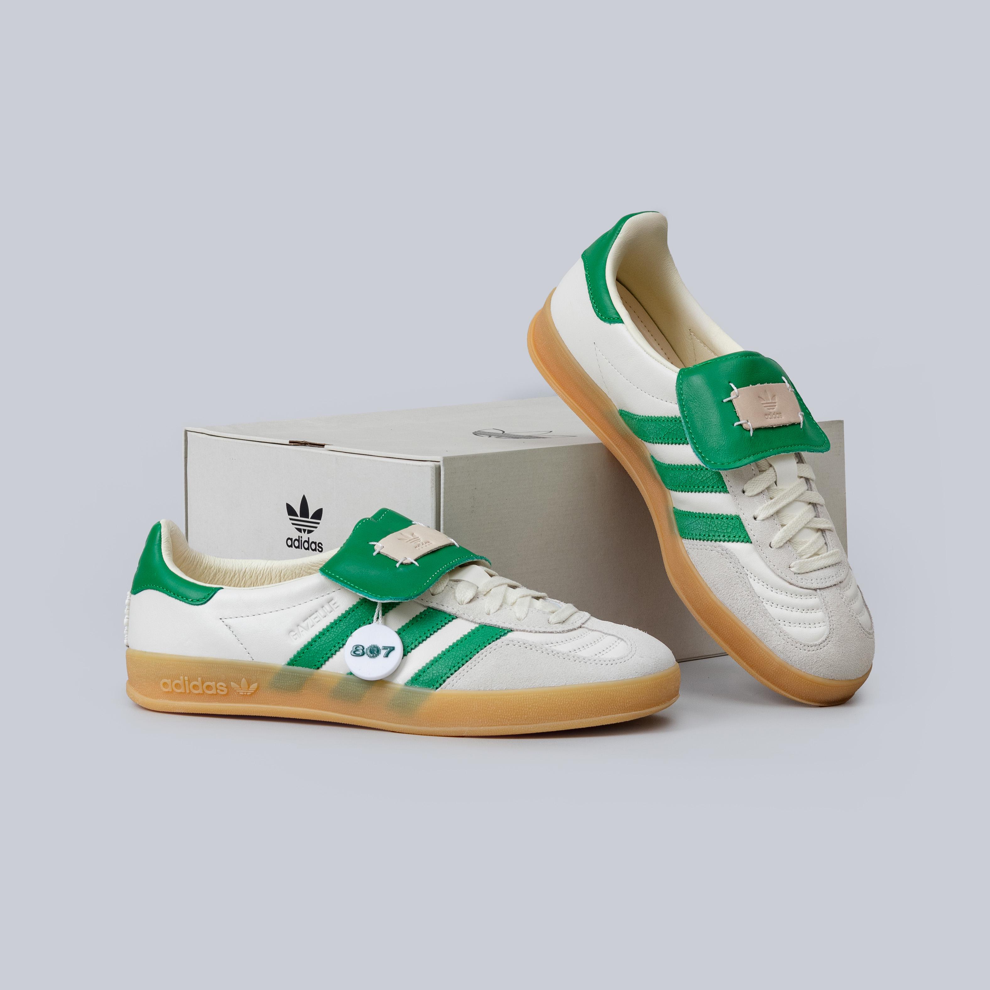Adidas Gazelle Foot Industry White Green