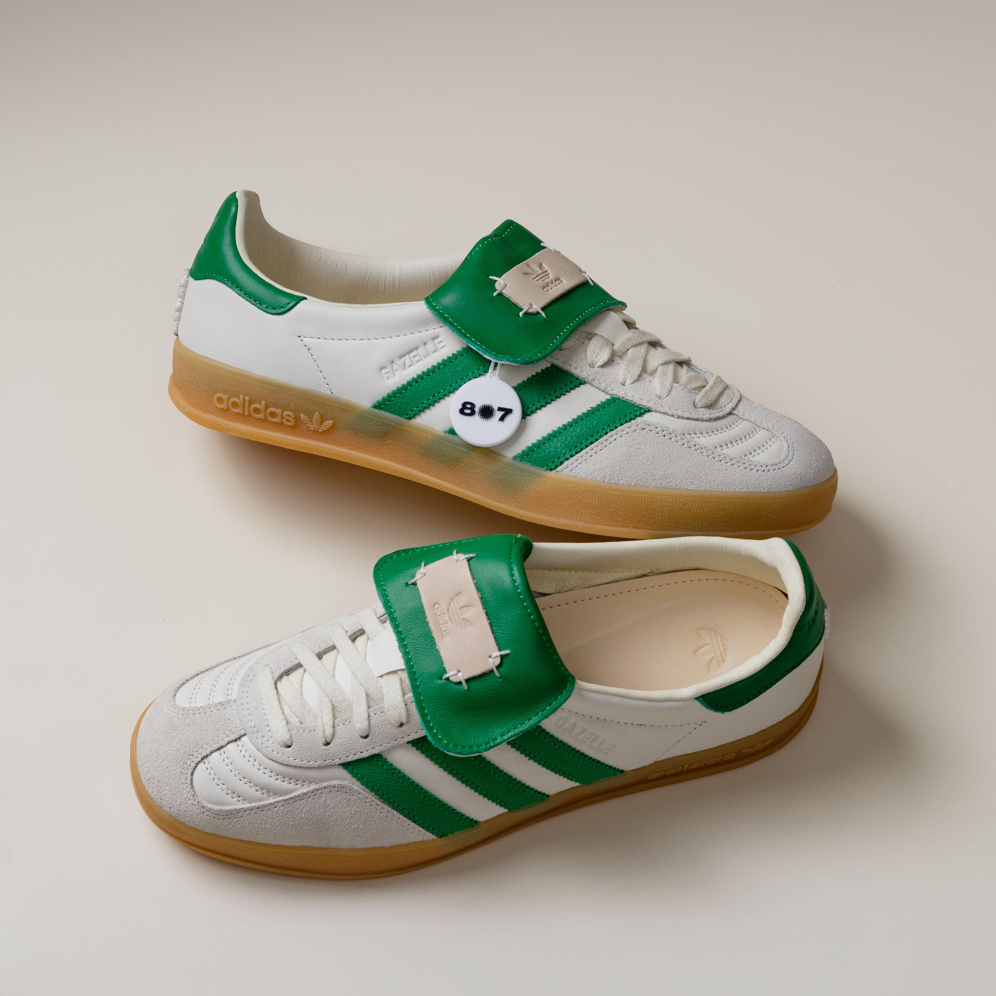 Adidas Gazelle Foot Industry White Green