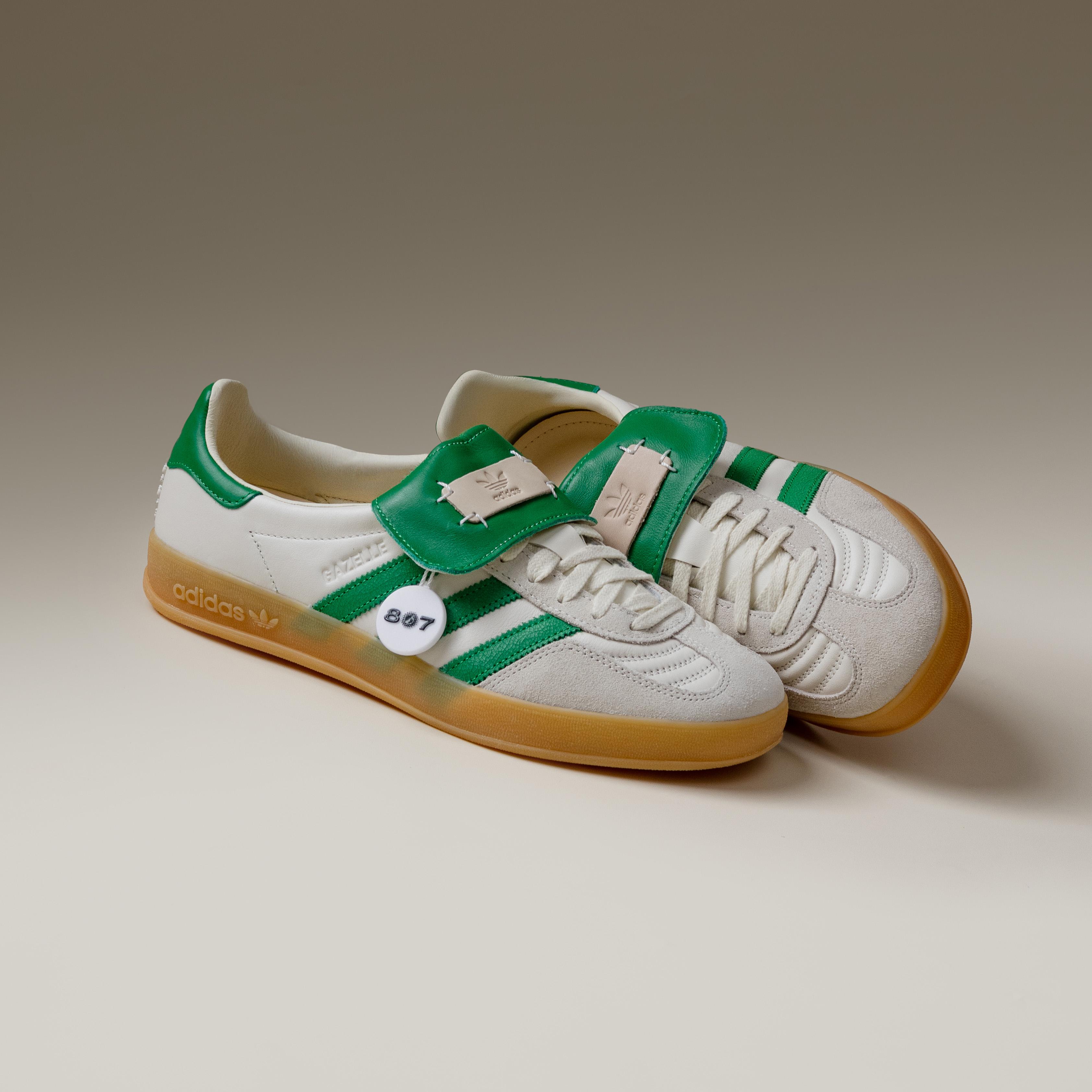 Adidas Gazelle Foot Industry White Green