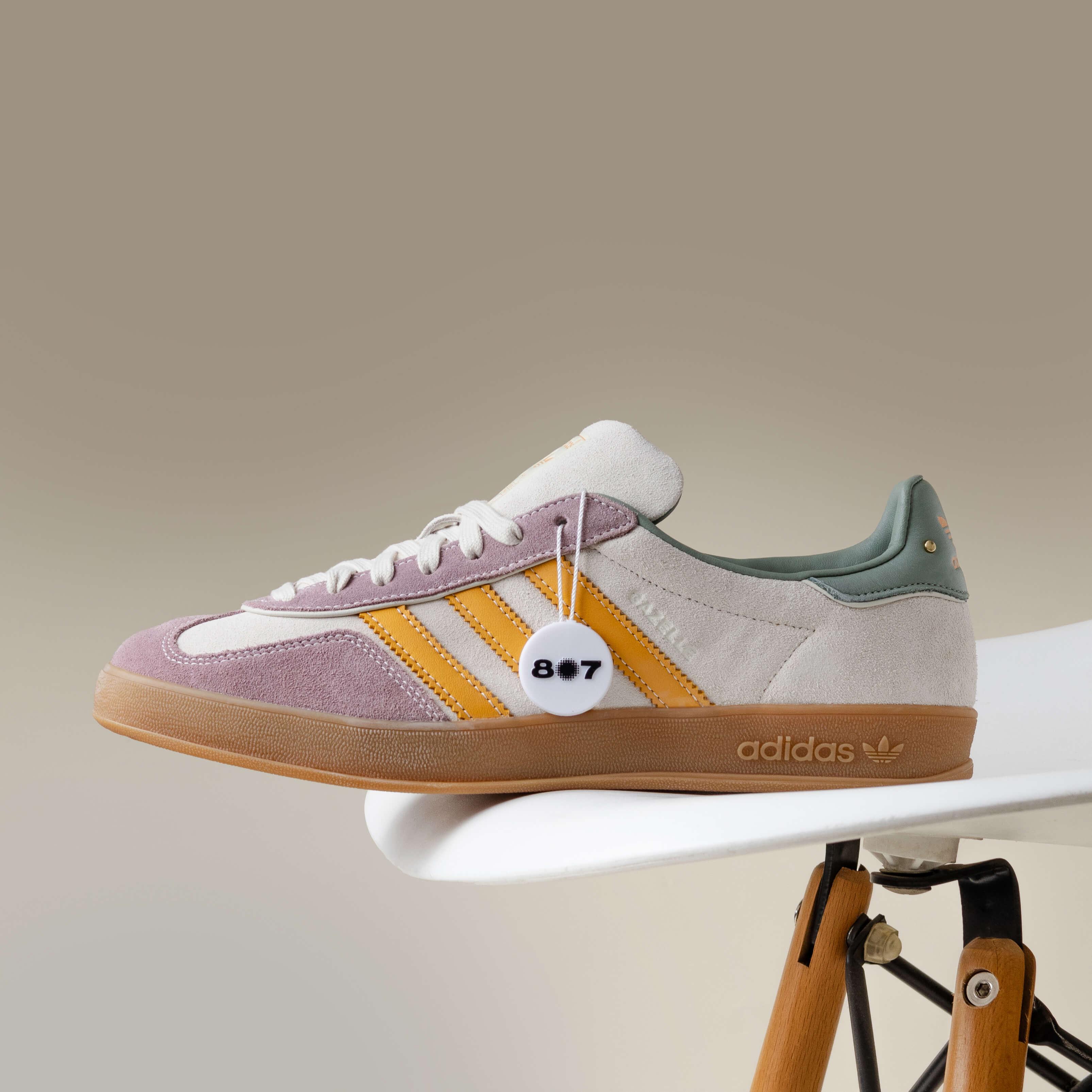 Adidas Gazelle Off White Preloved Yellow