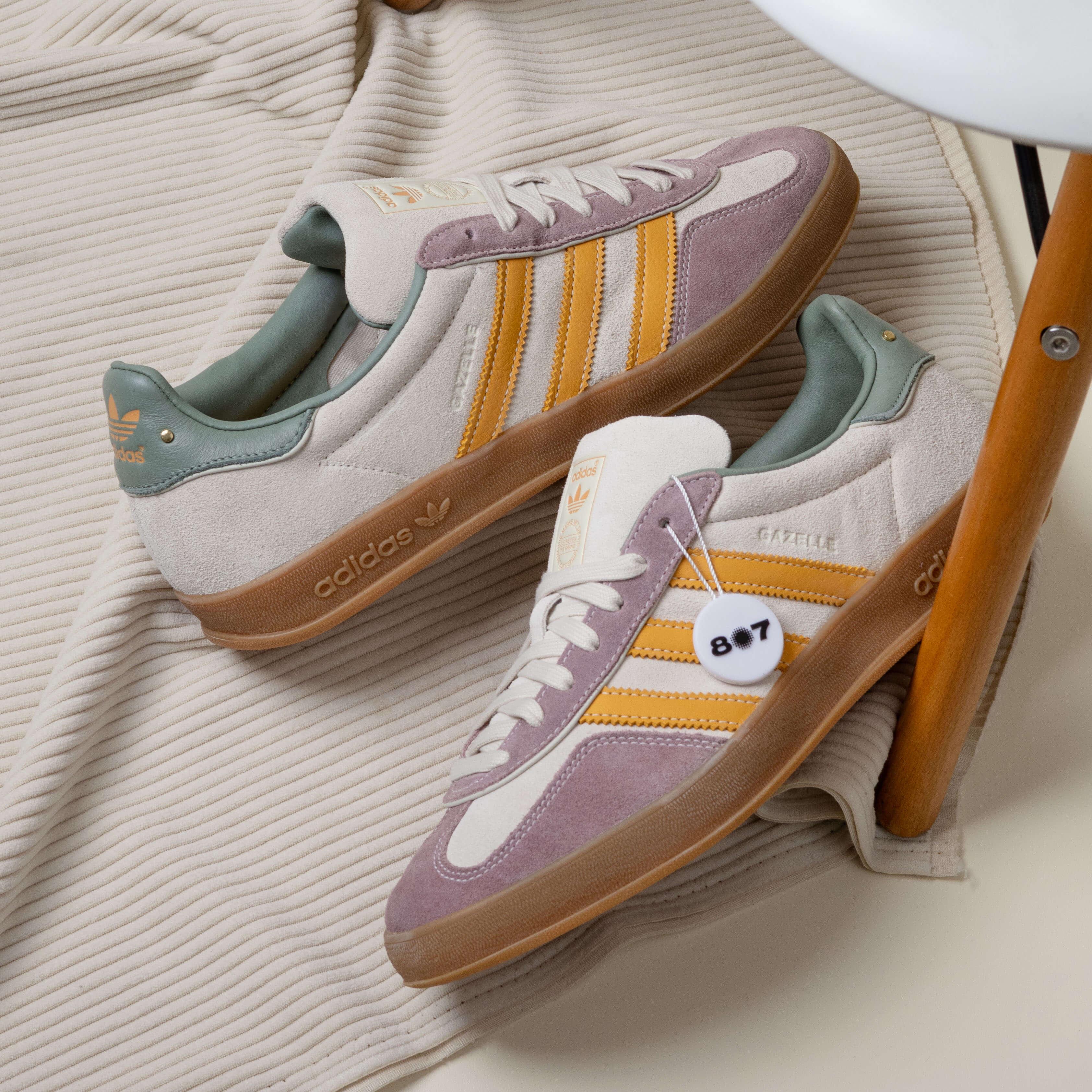 Adidas Gazelle Off White Preloved Yellow