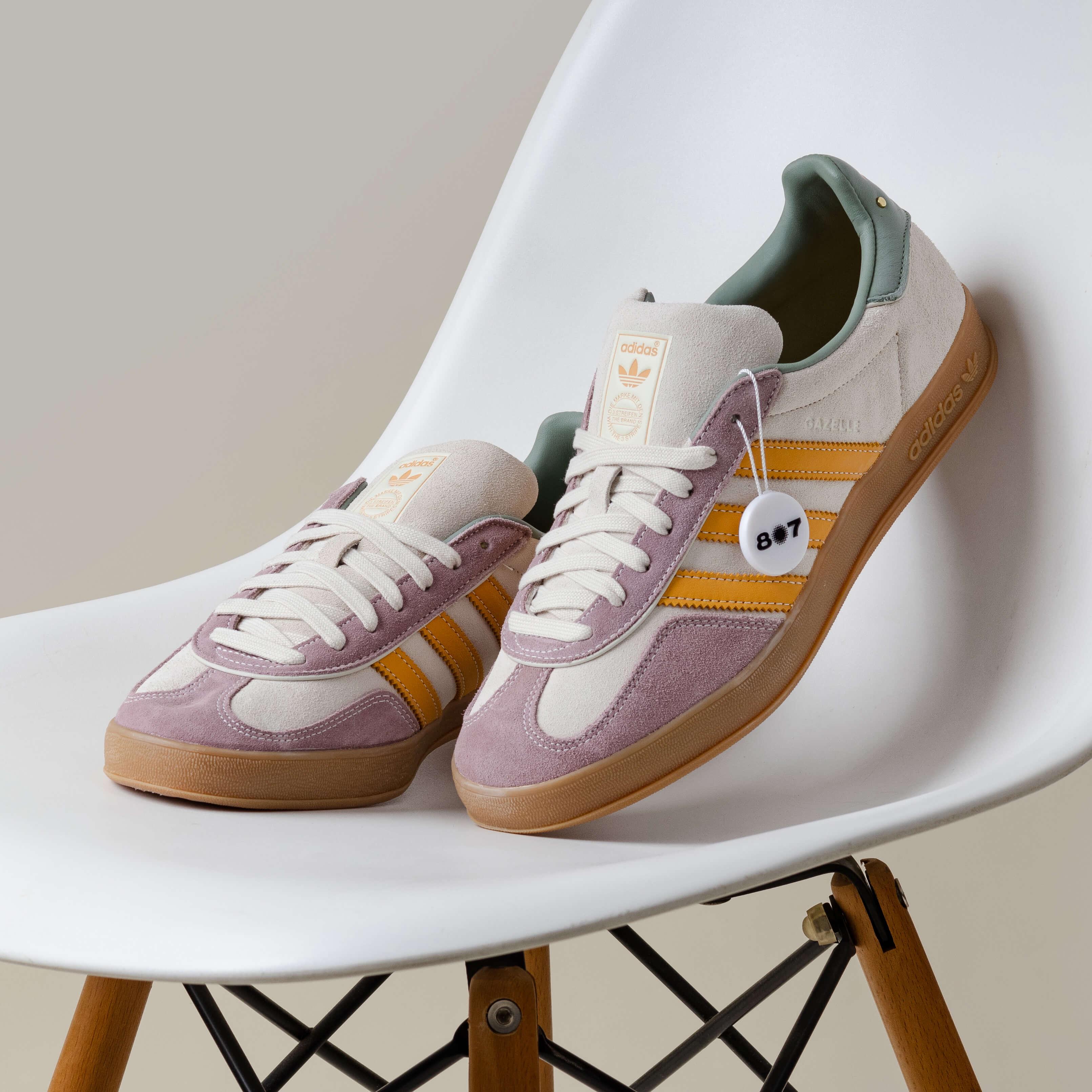 Adidas Gazelle Off White Preloved Yellow