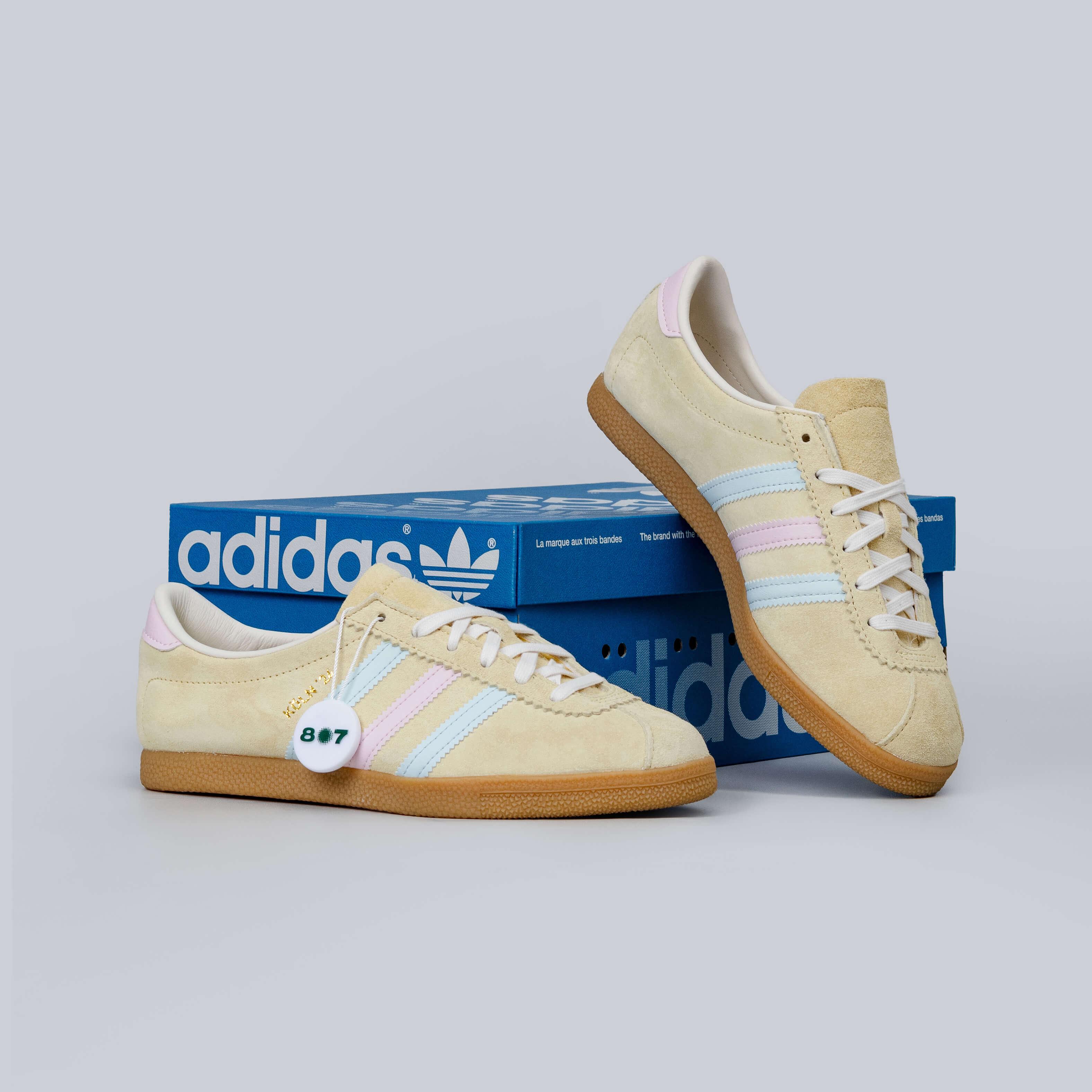 Adidas Koln 24 Almost Yellow Blue Pink