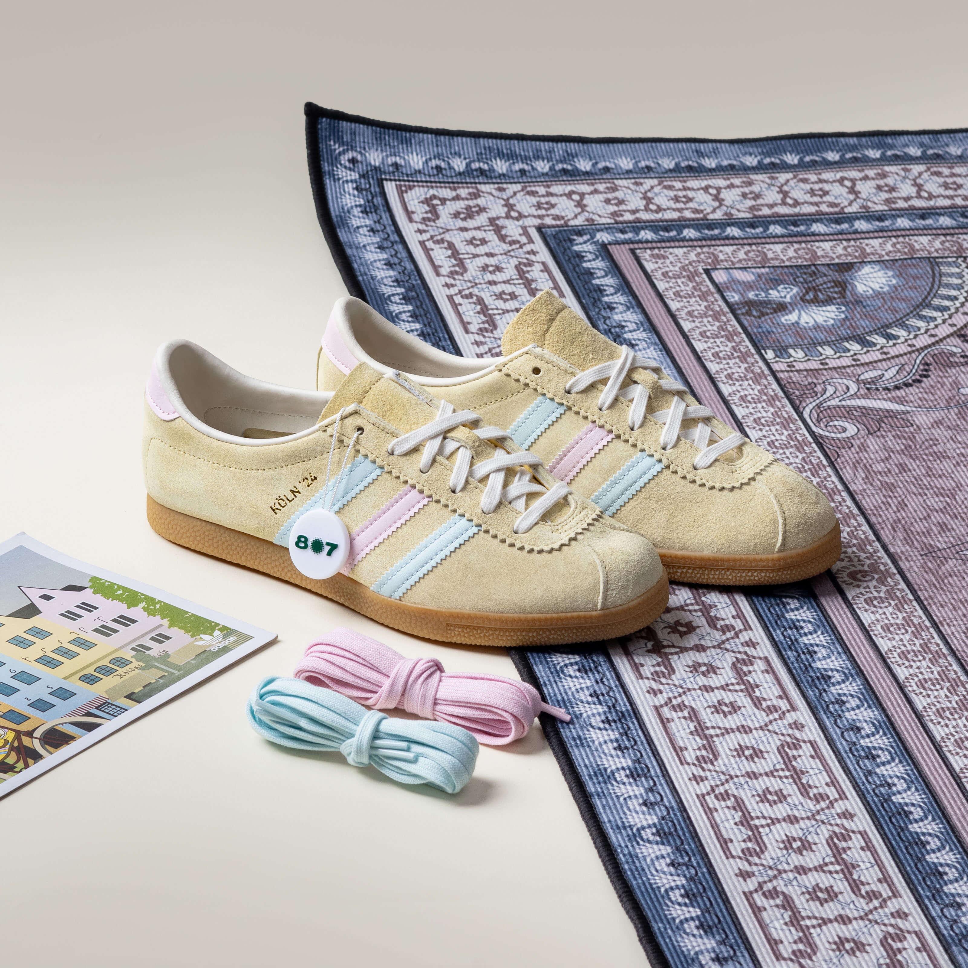 Adidas Koln 24 Almost Yellow Blue Pink