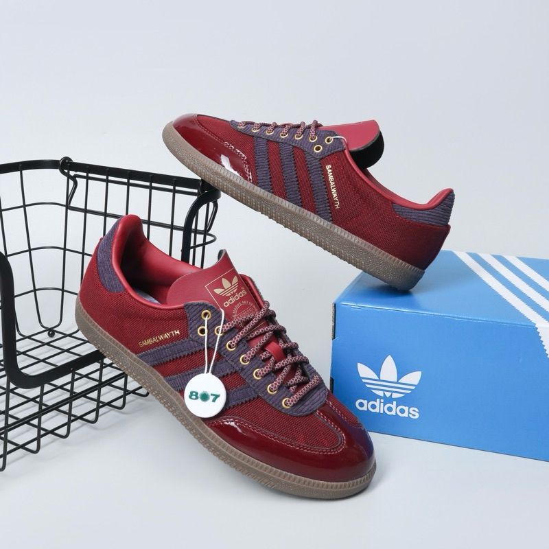 Adidas Samba Alwayth College Burgundy Maroon