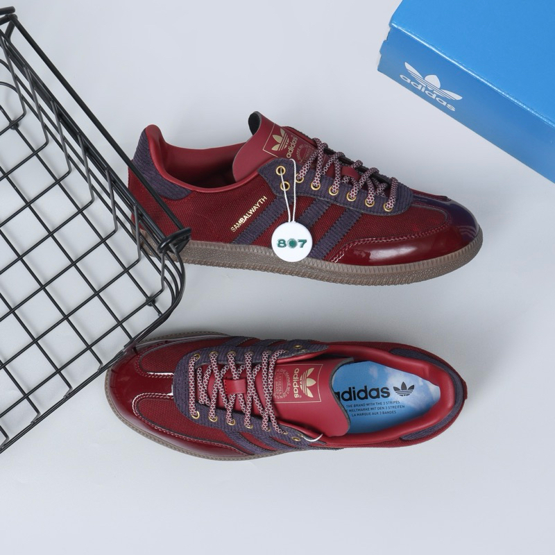 Adidas Samba Alwayth College Burgundy Maroon