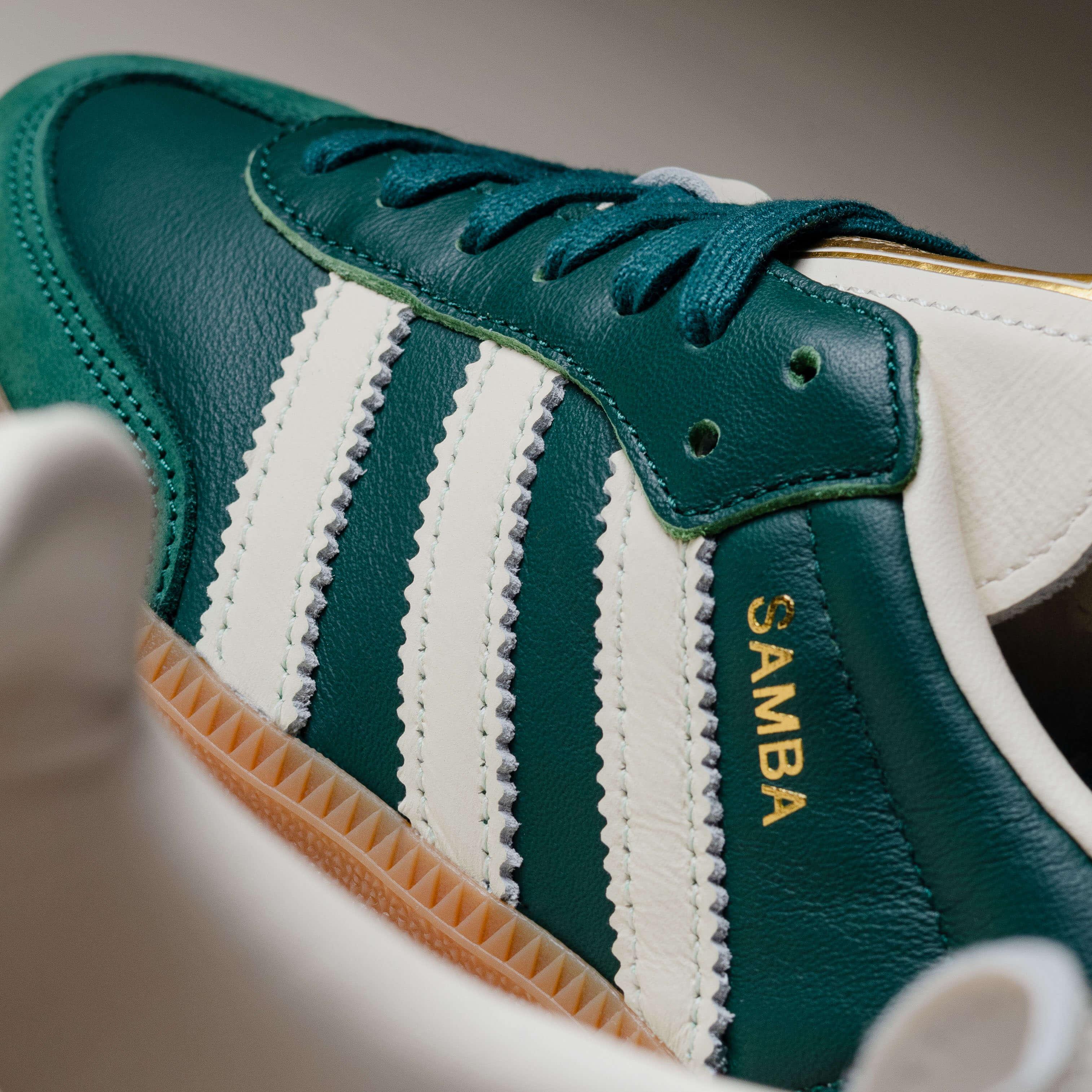 Adidas Samba Collegiate Green Brown