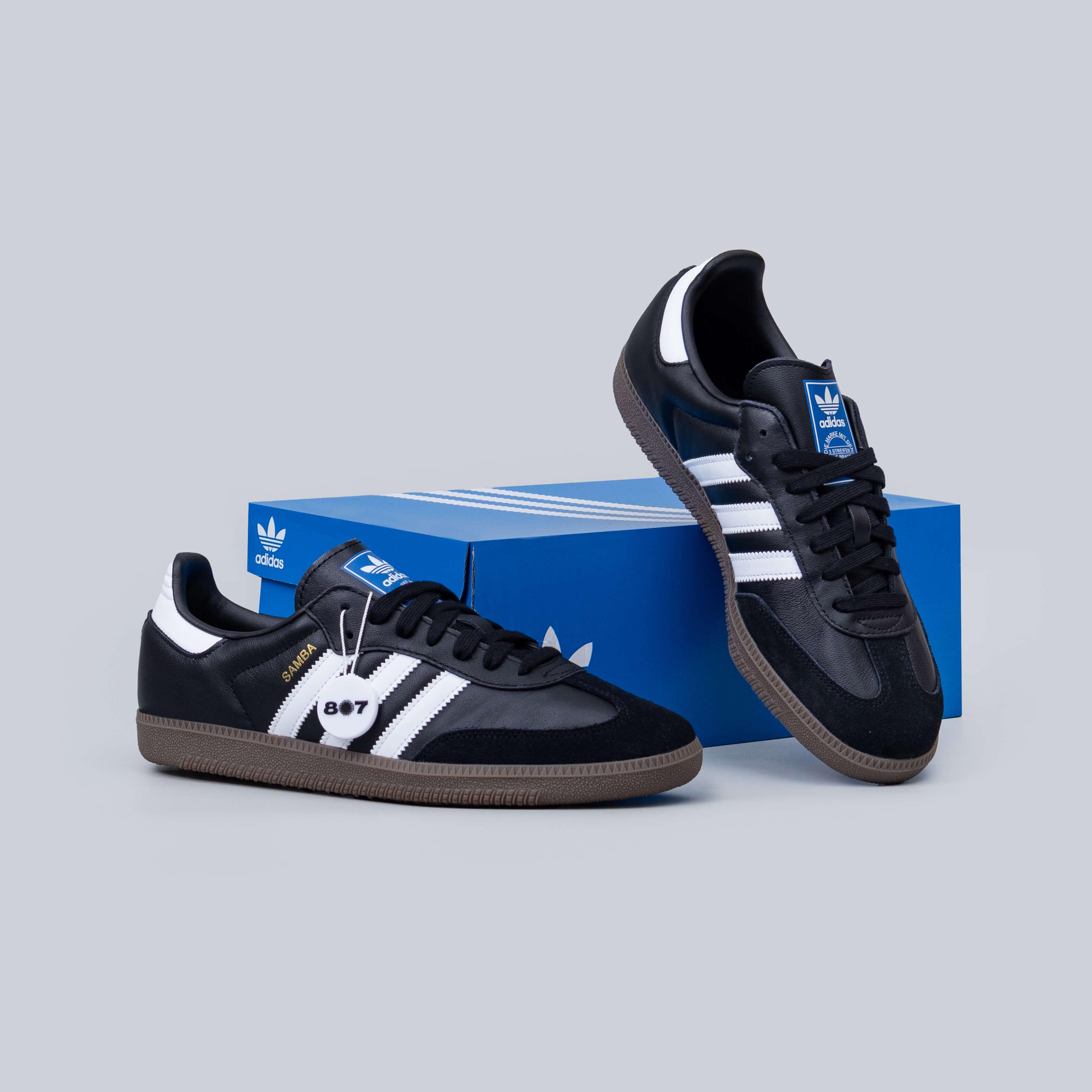 Adidas Samba OG Black White Gum