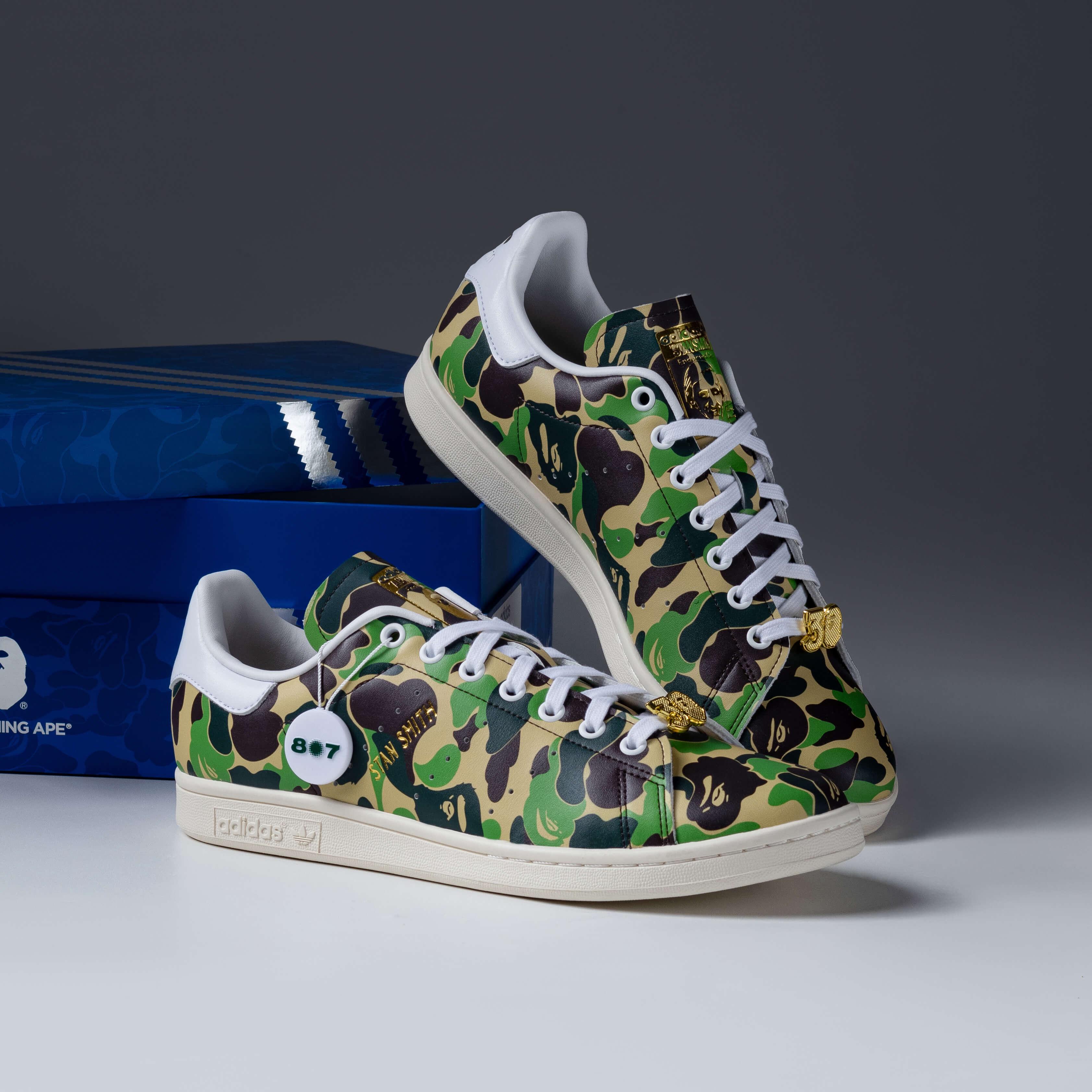 Adidas Stan Smith Bape ABC Camo