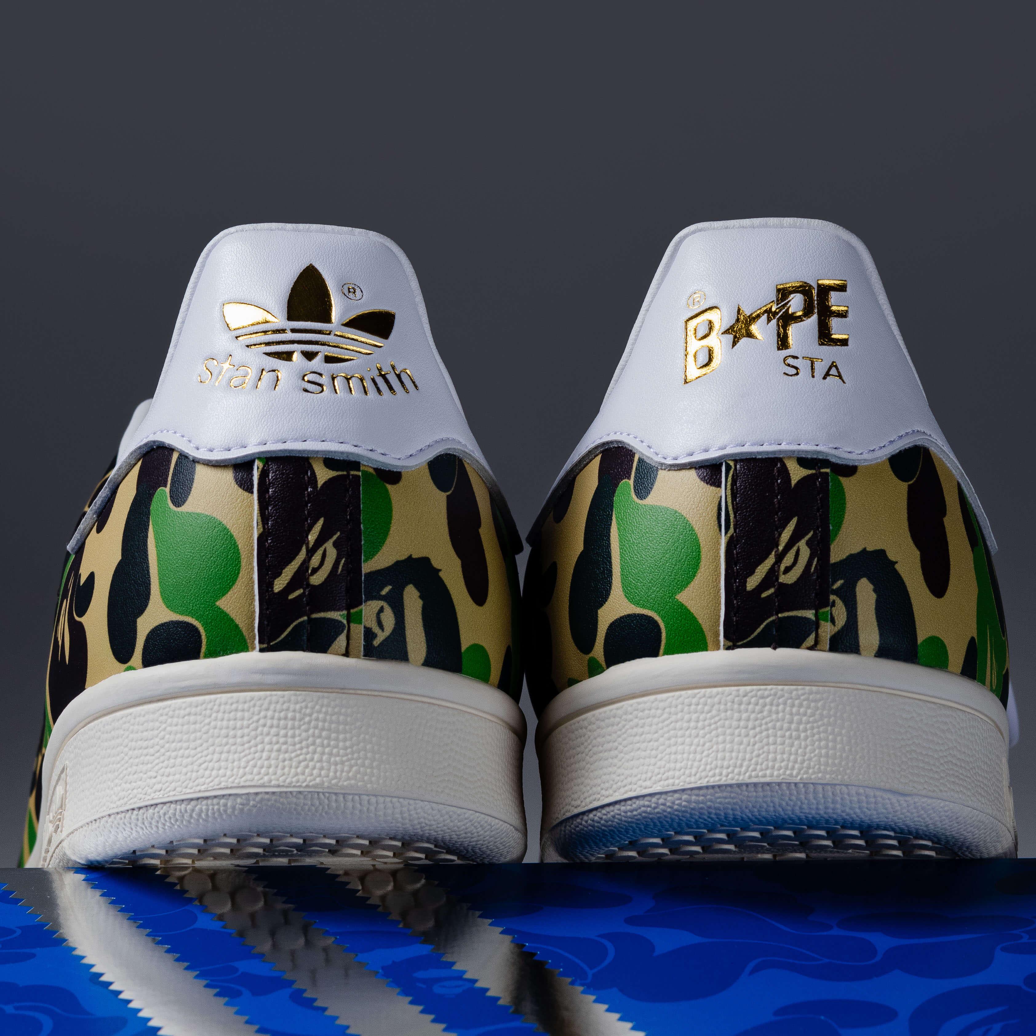 Adidas Stan Smith Bape ABC Camo