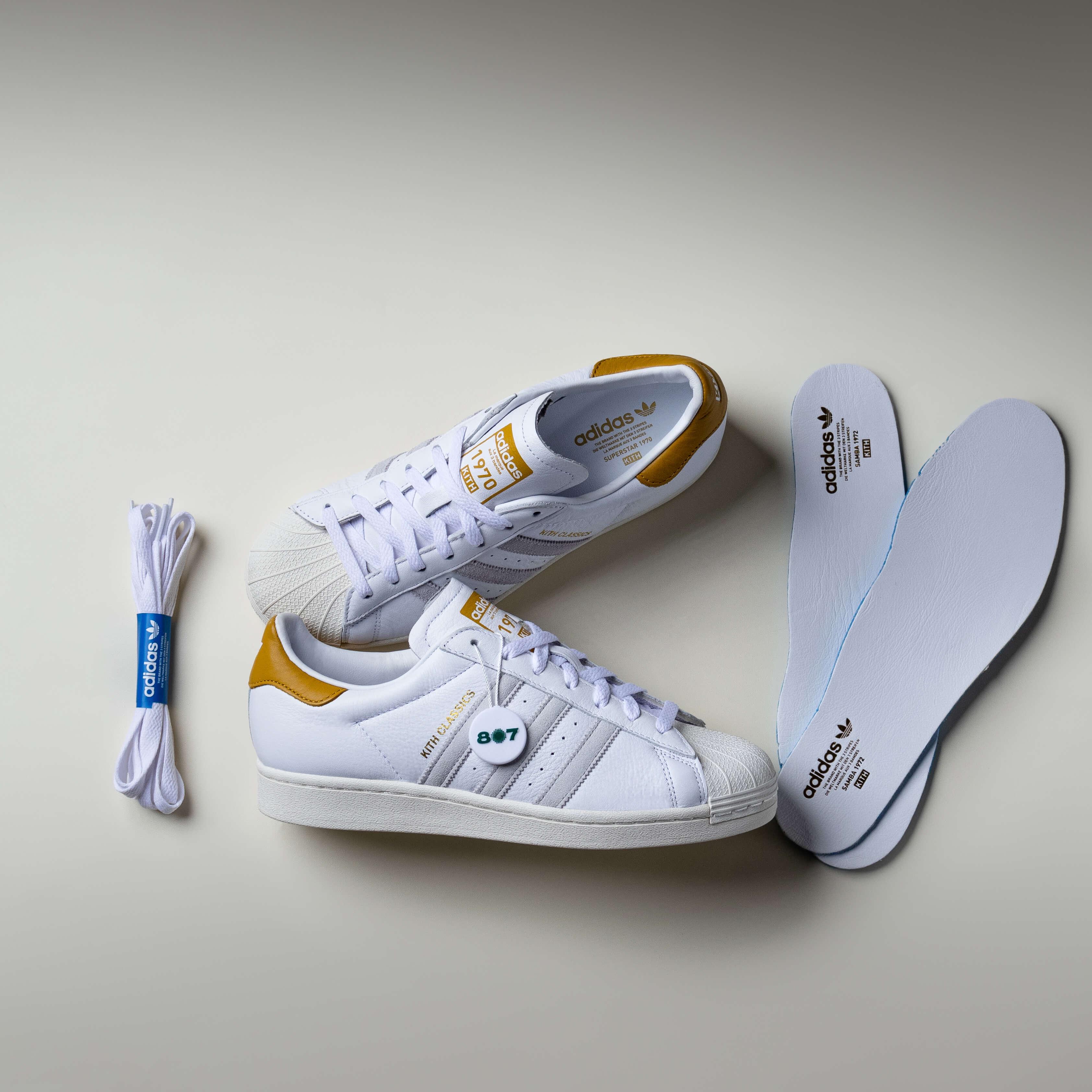 Adidas Superstar Kith Classics White Mango