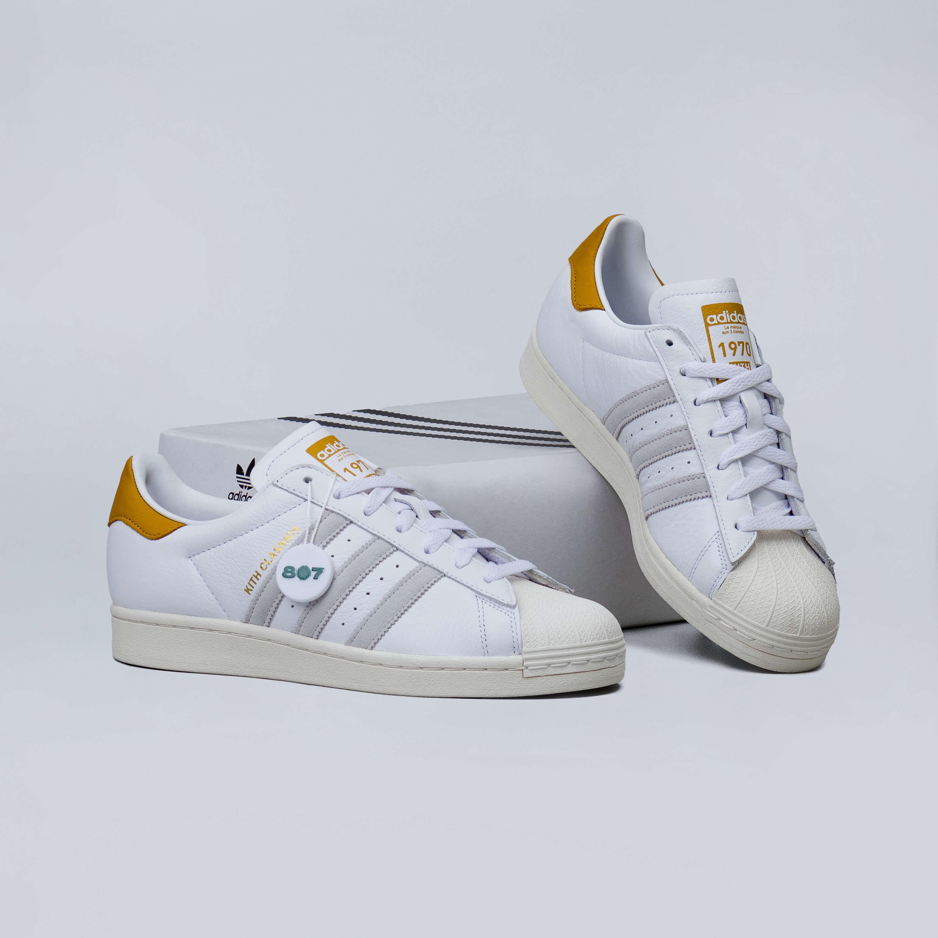Adidas Superstar Kith Classics White Mango