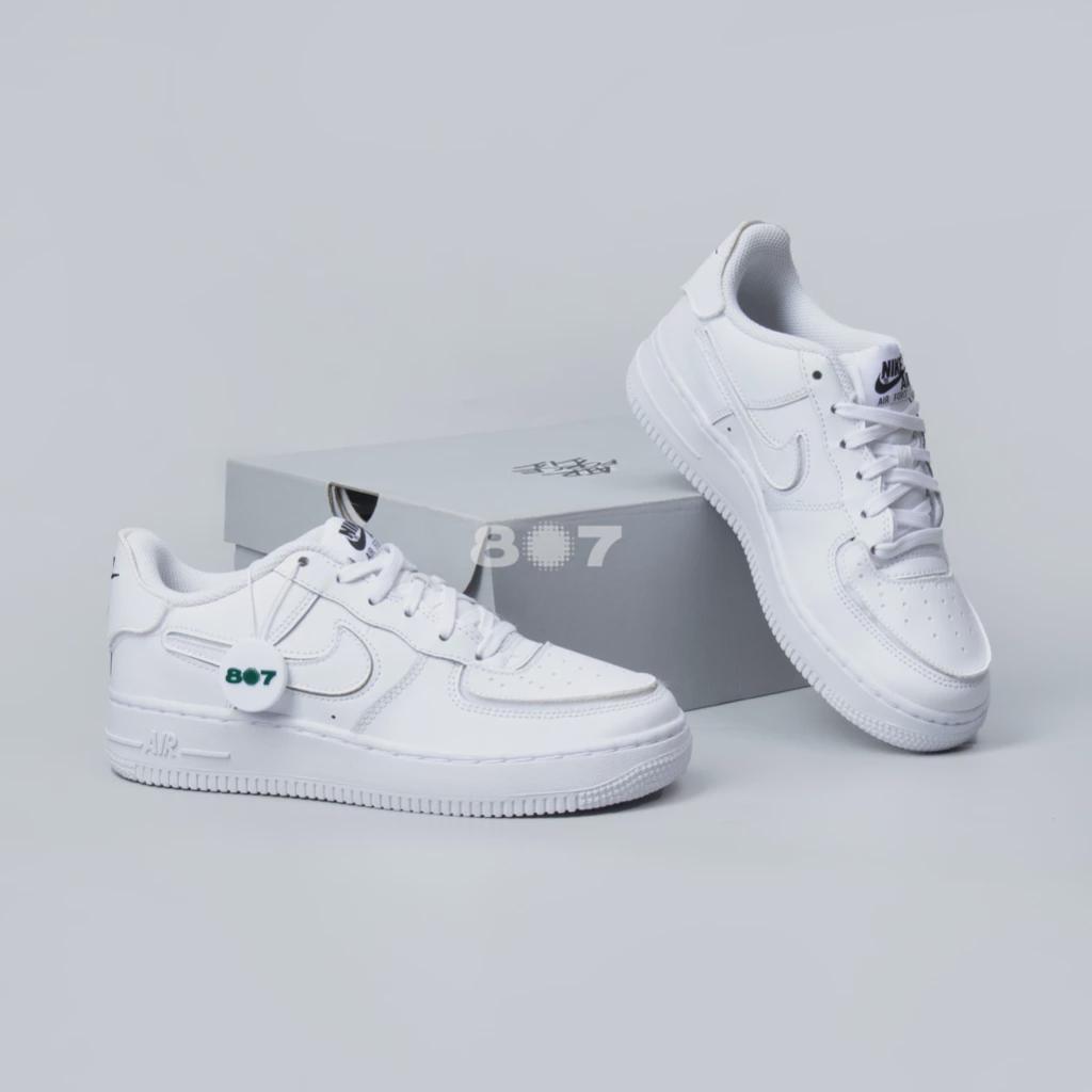 Air Force 1 Low 1/1 White GS Women