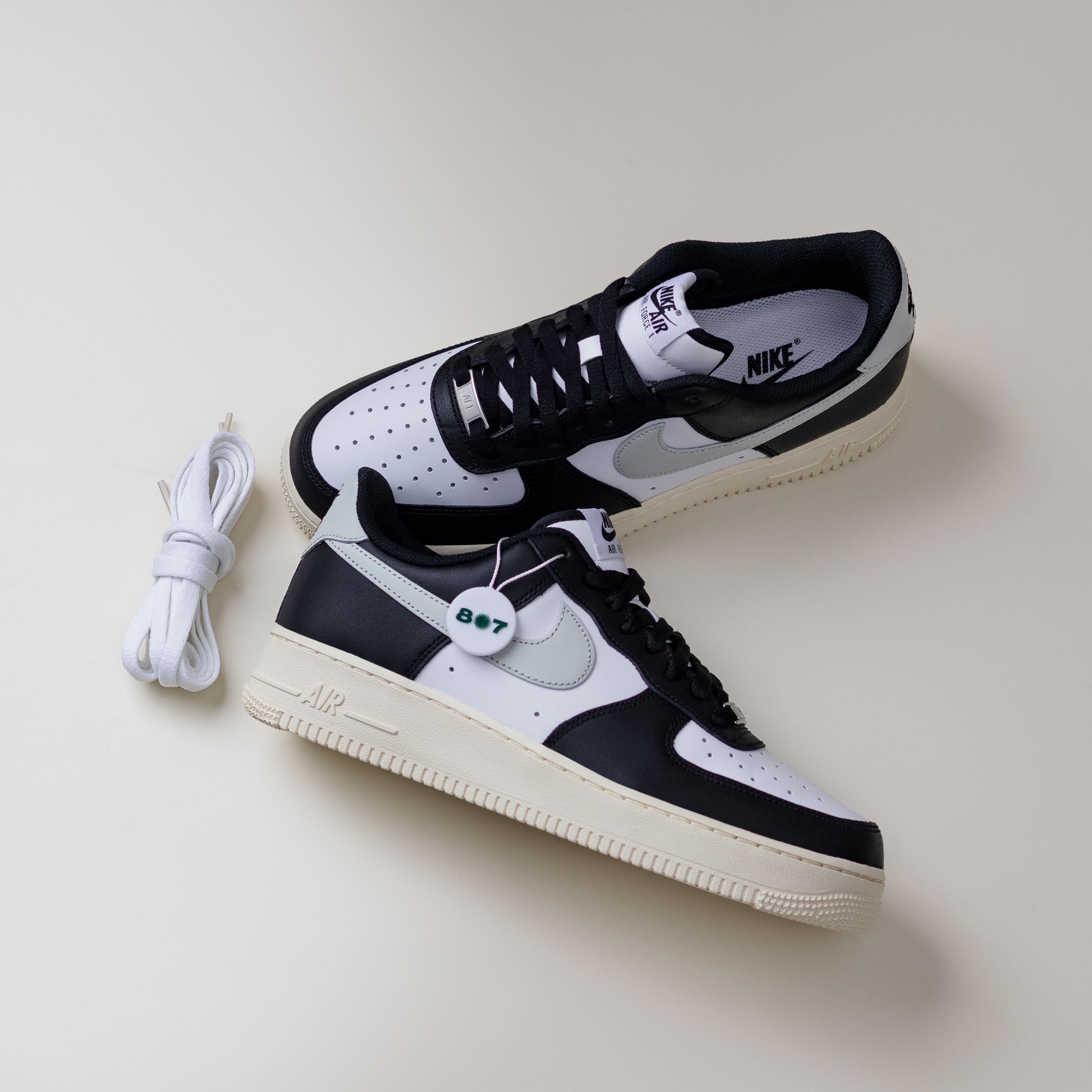 Air Force 1 Low Black White Coconut Milk