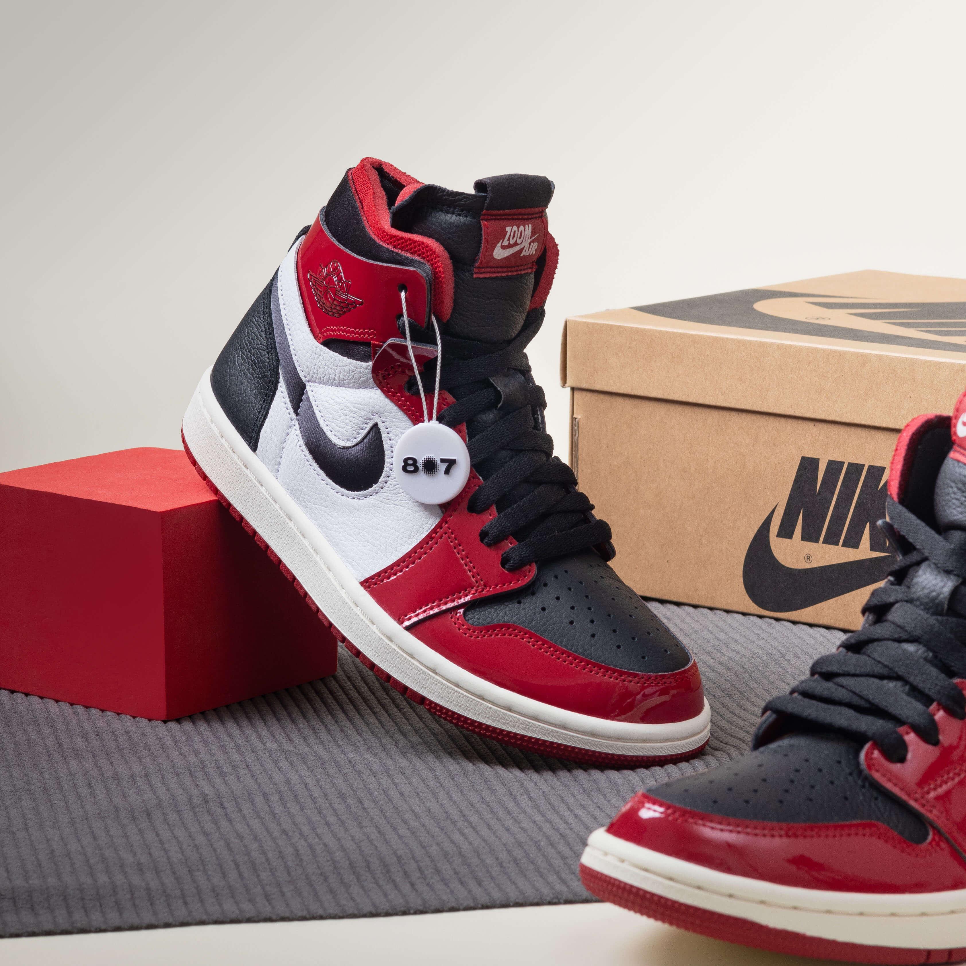 Air Jordan 1 High Zoom Patent Chicago