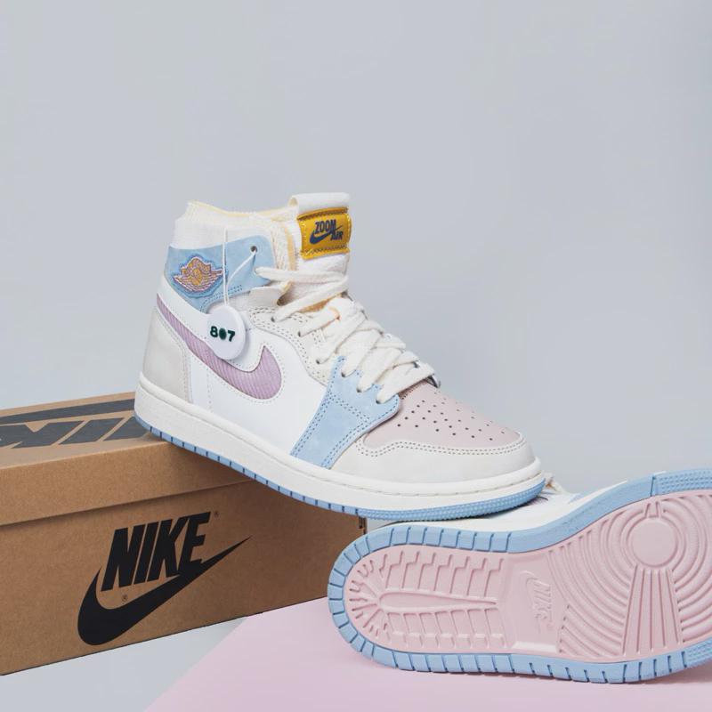 Air Jordan 1 High Zoom Pink Oxford