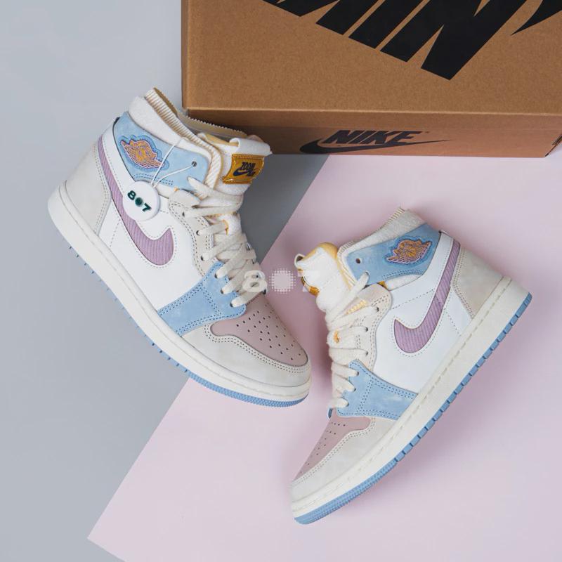 Air Jordan 1 High Zoom Pink Oxford