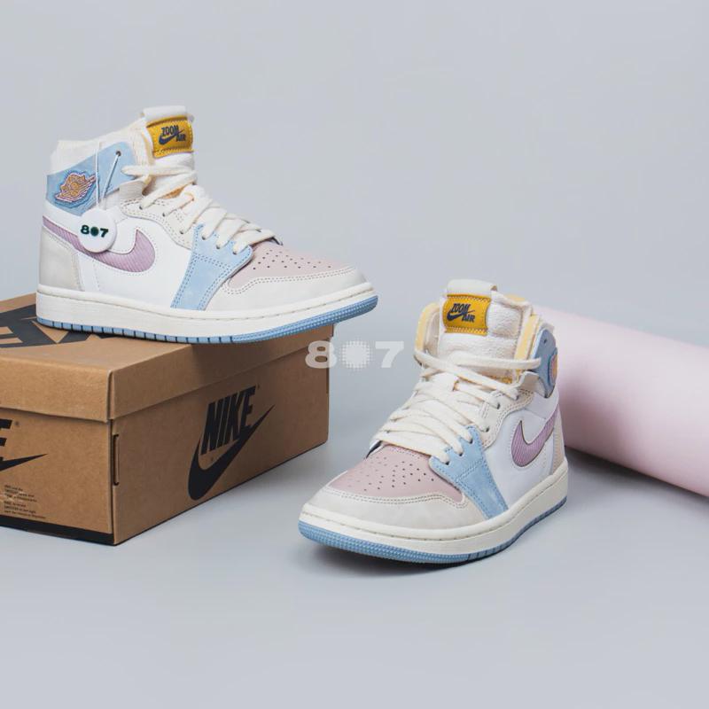 Air Jordan 1 High Zoom Pink Oxford