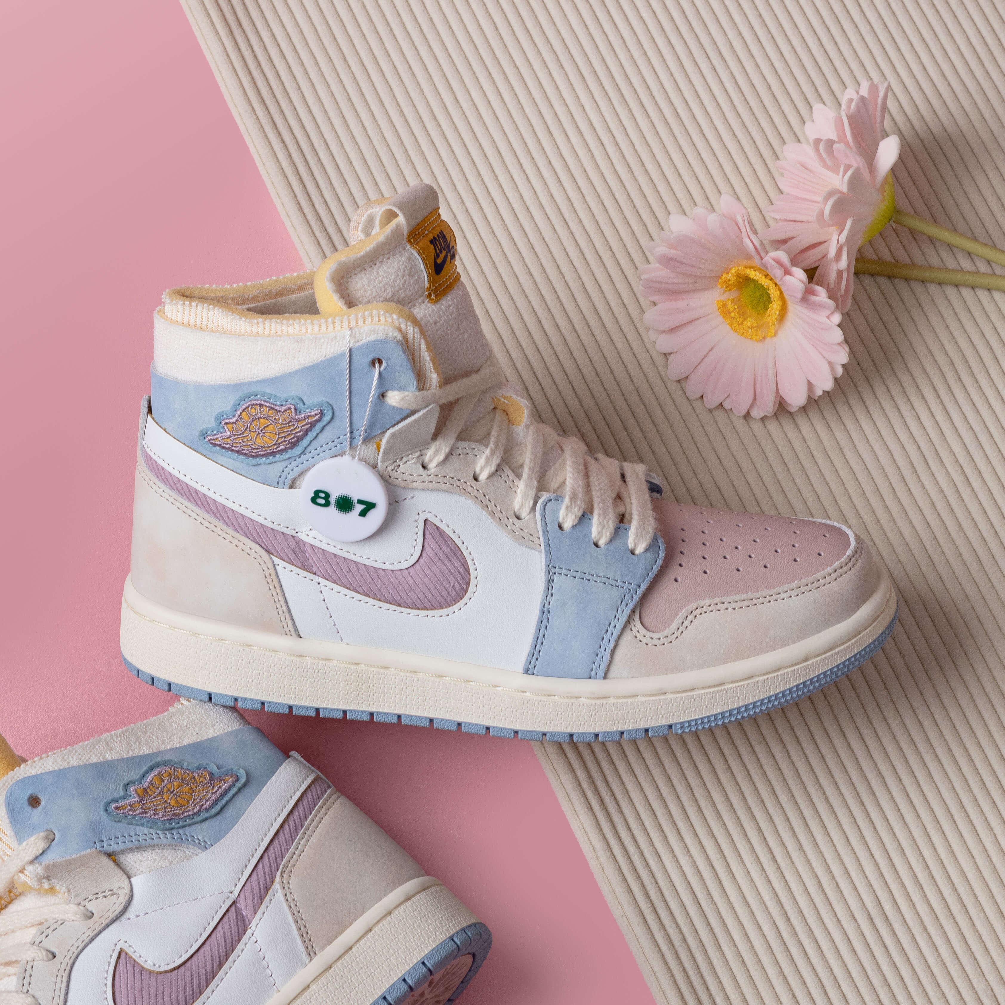 Air Jordan 1 High Zoom Pink Oxford