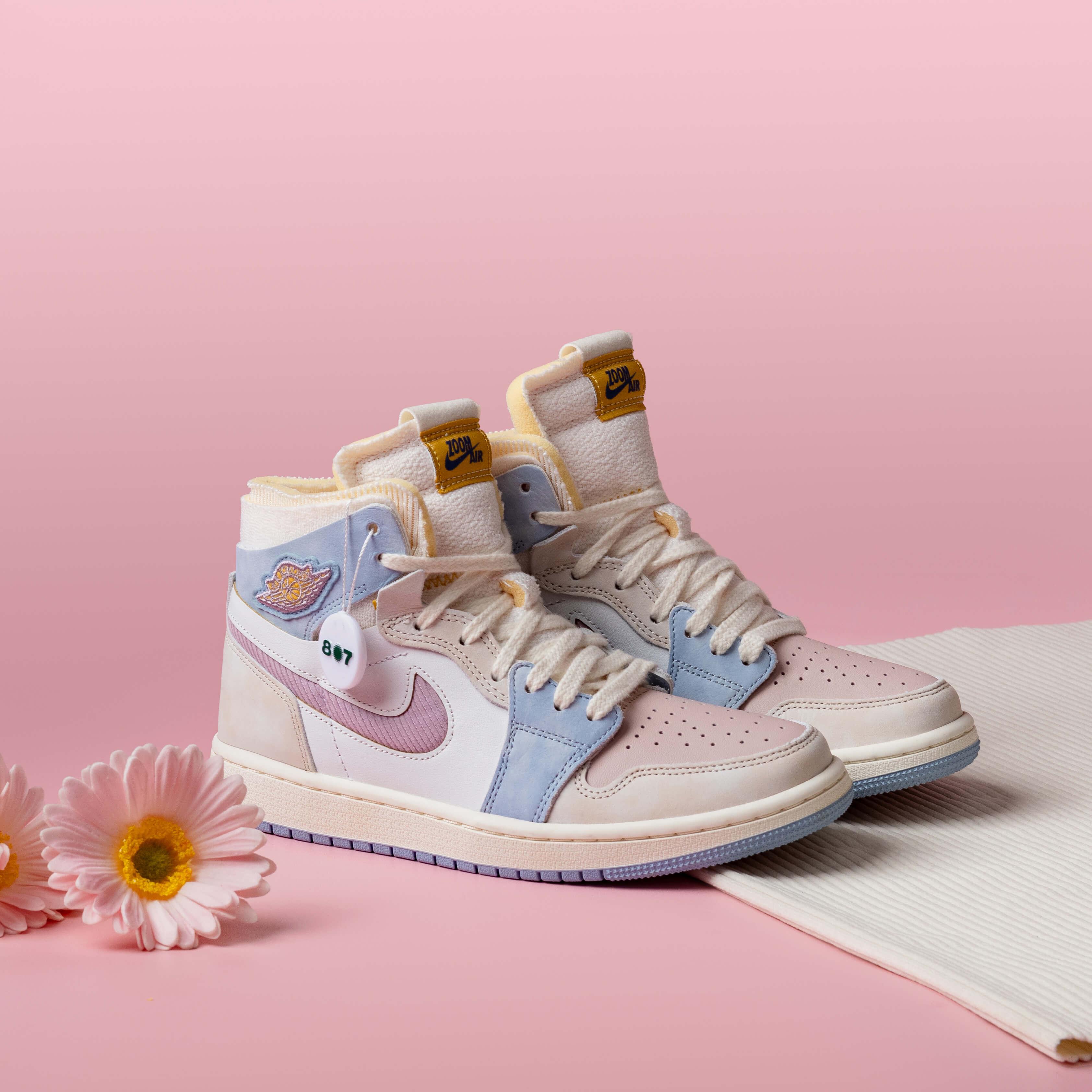 Air Jordan 1 High Zoom Pink Oxford
