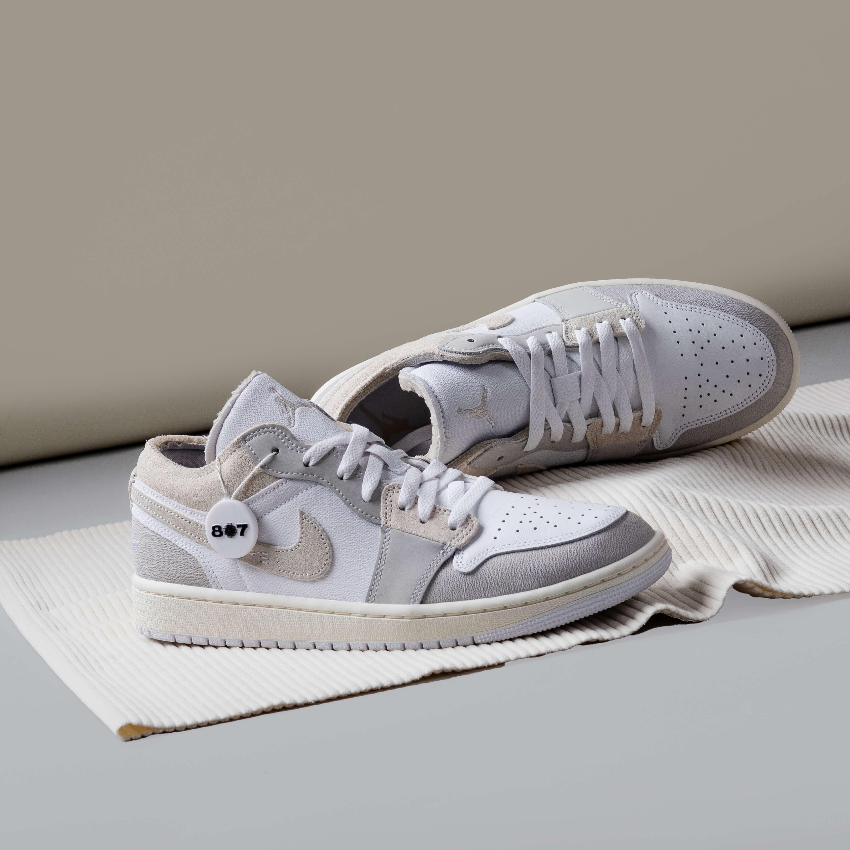 Air Jordan 1 Low Craft Inside Out Tech Grey