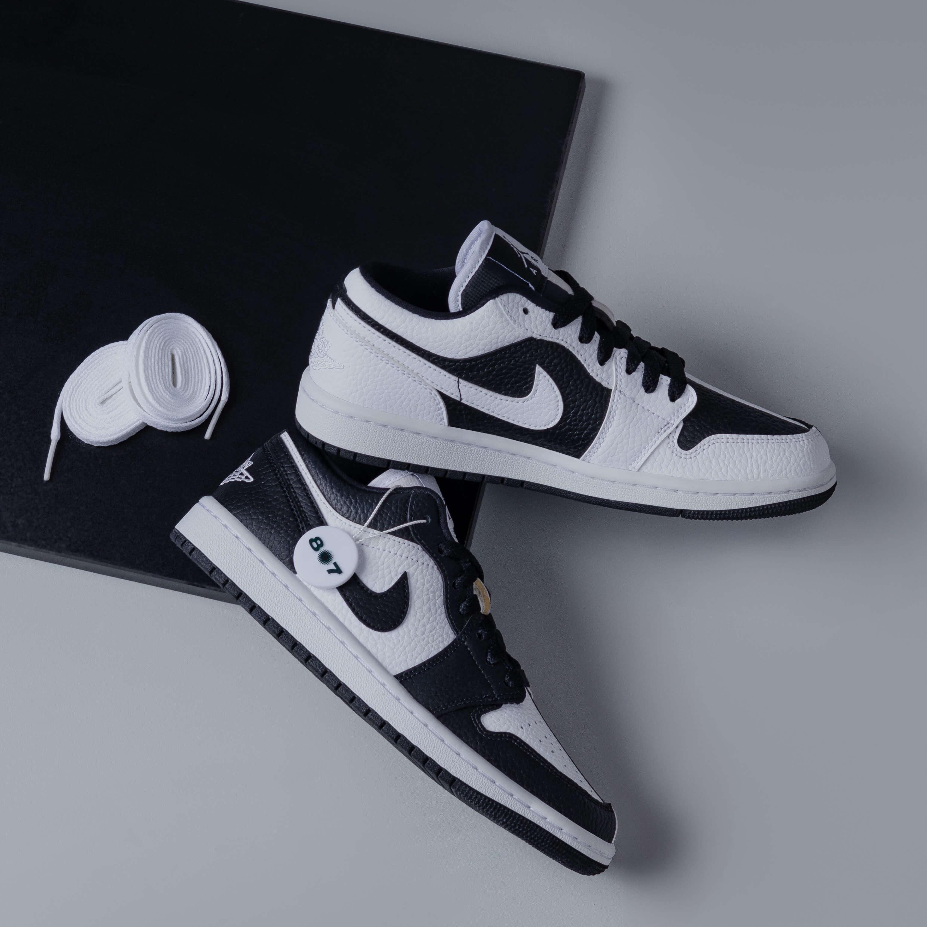 Air Jordan 1 Low Homage White Black