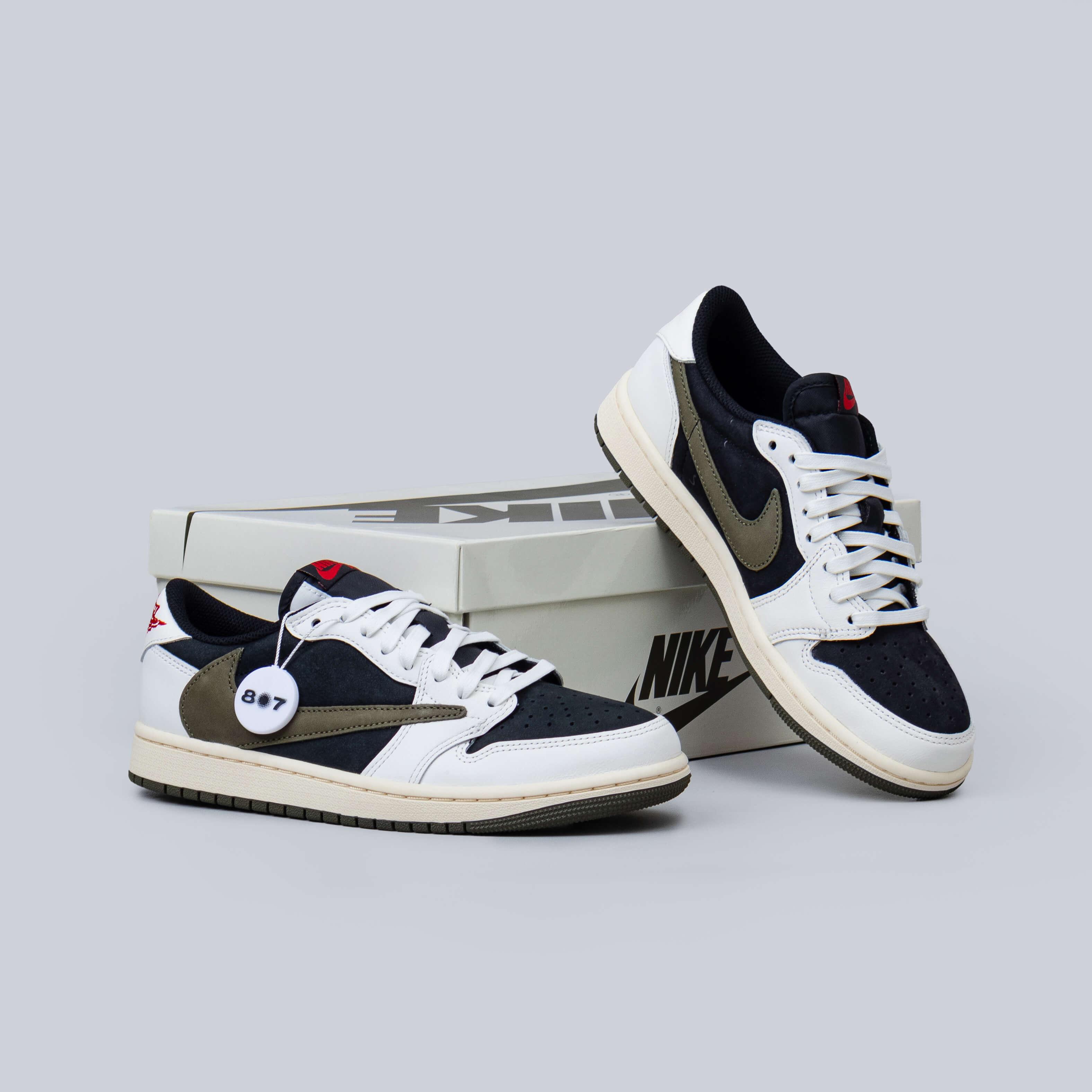 Air Jordan 1 Low Travis Scott Olive