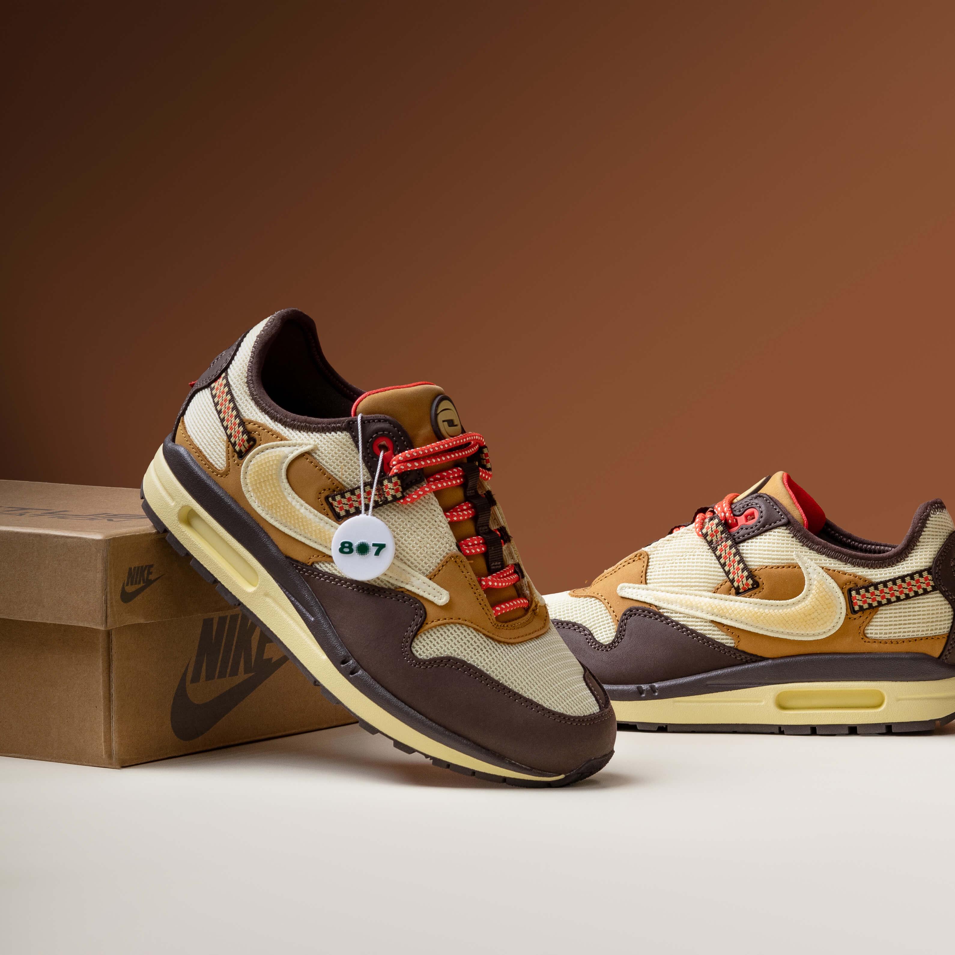 Air Max 1 Travis Scott Baroque Brown