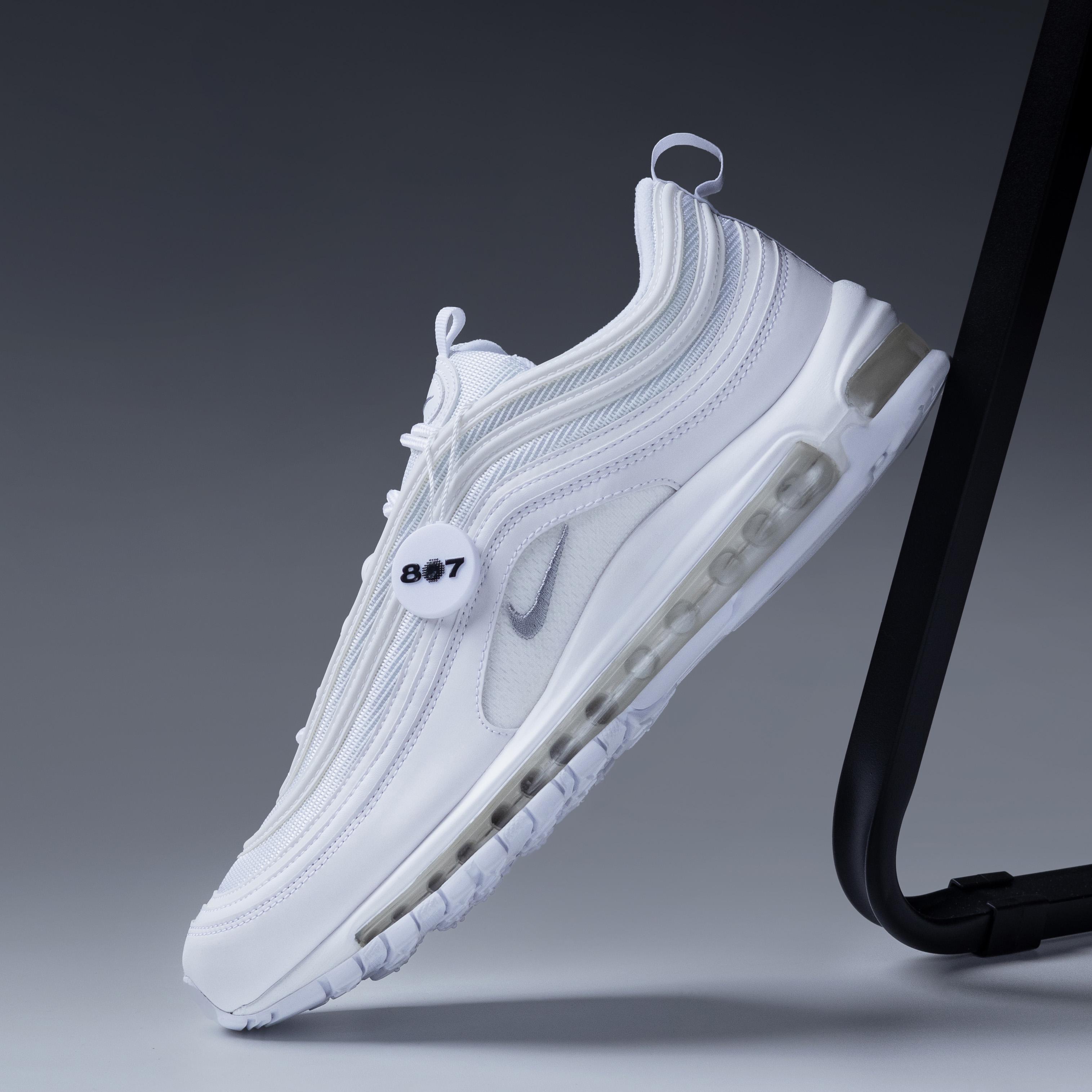 Air Max 97 Triple White GS Women