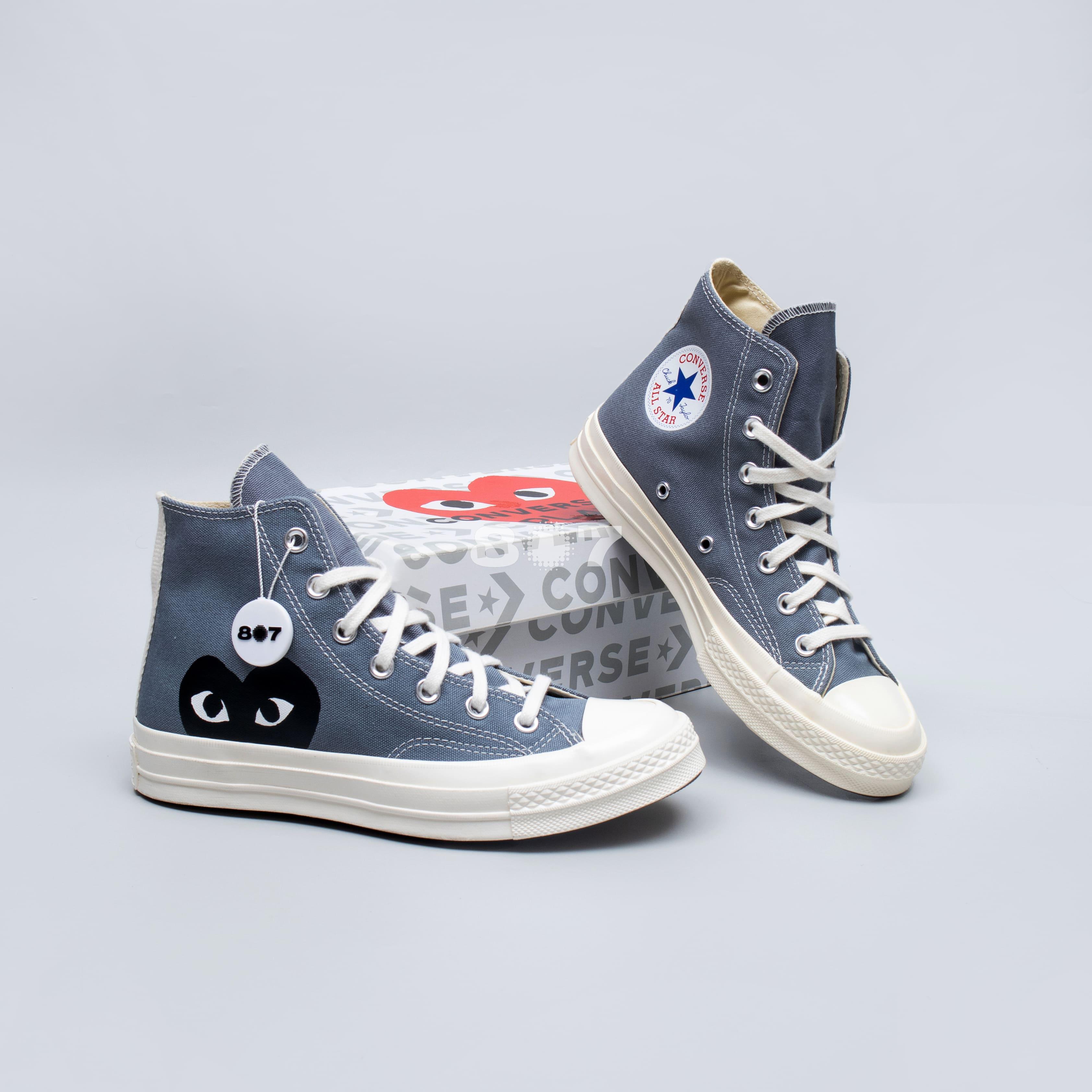Converse CDG Play High Grey