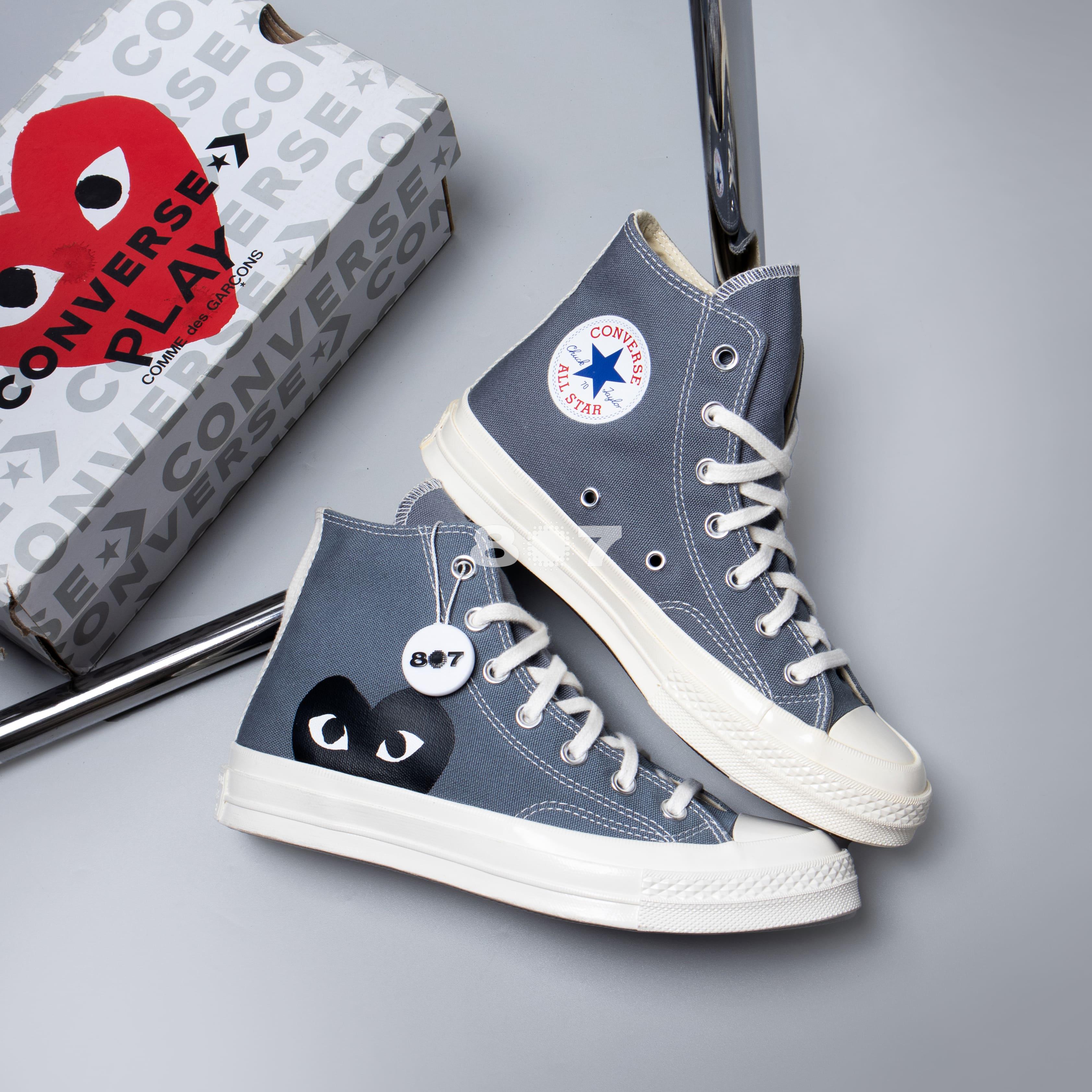 Converse CDG Play High Grey