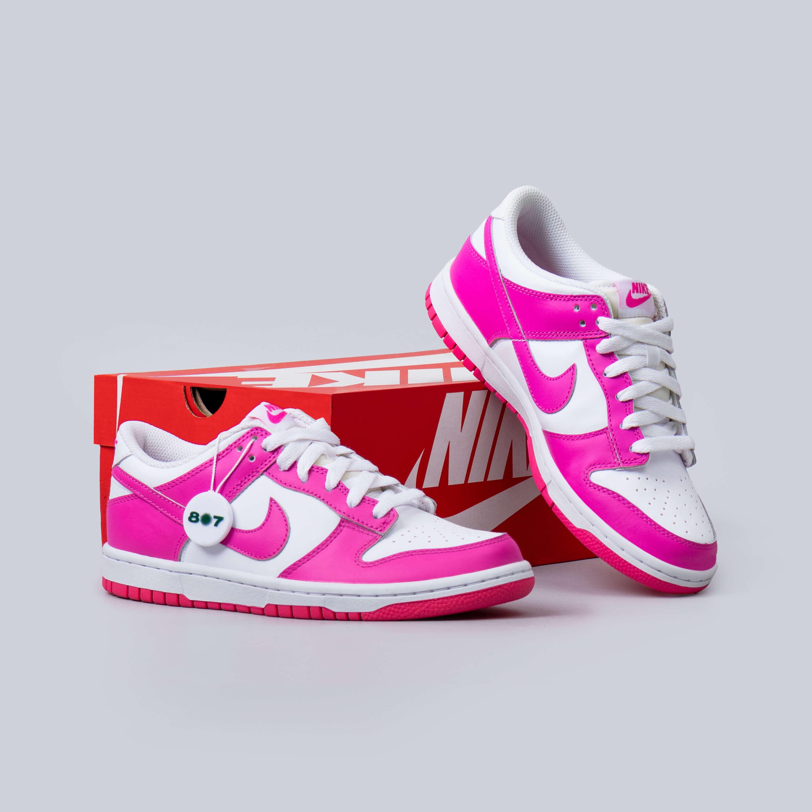 Dunk Low Laser Fuchsia Pink GS Women